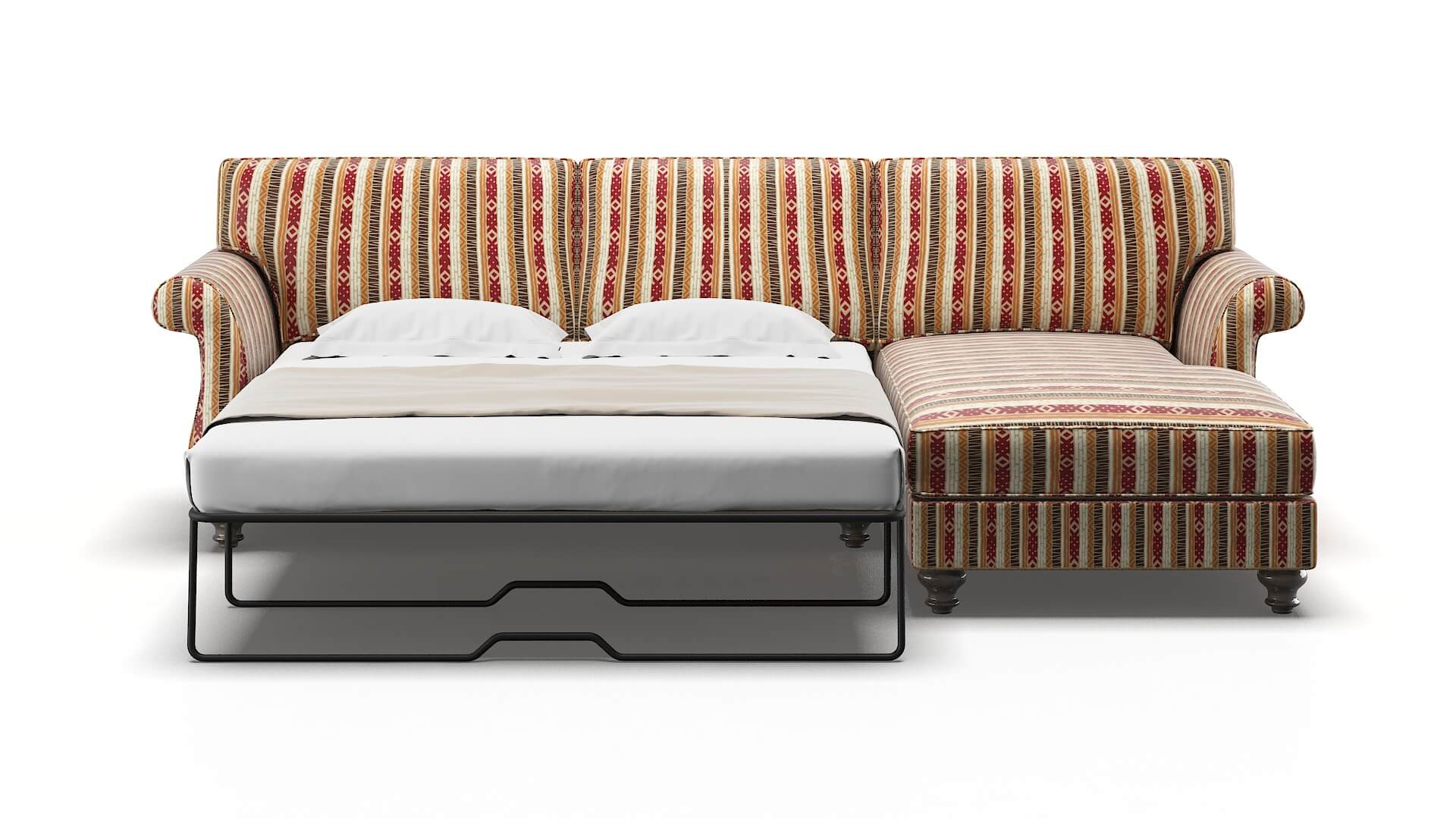 Pisa Bodhi Tango Panel Sleeper Espresso legs 1