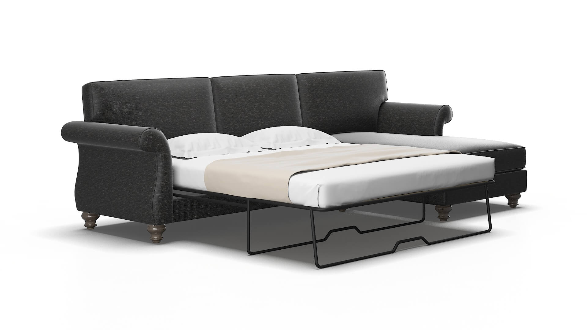 Pisa Chance denim Panel sleeper Espresso Legs  2