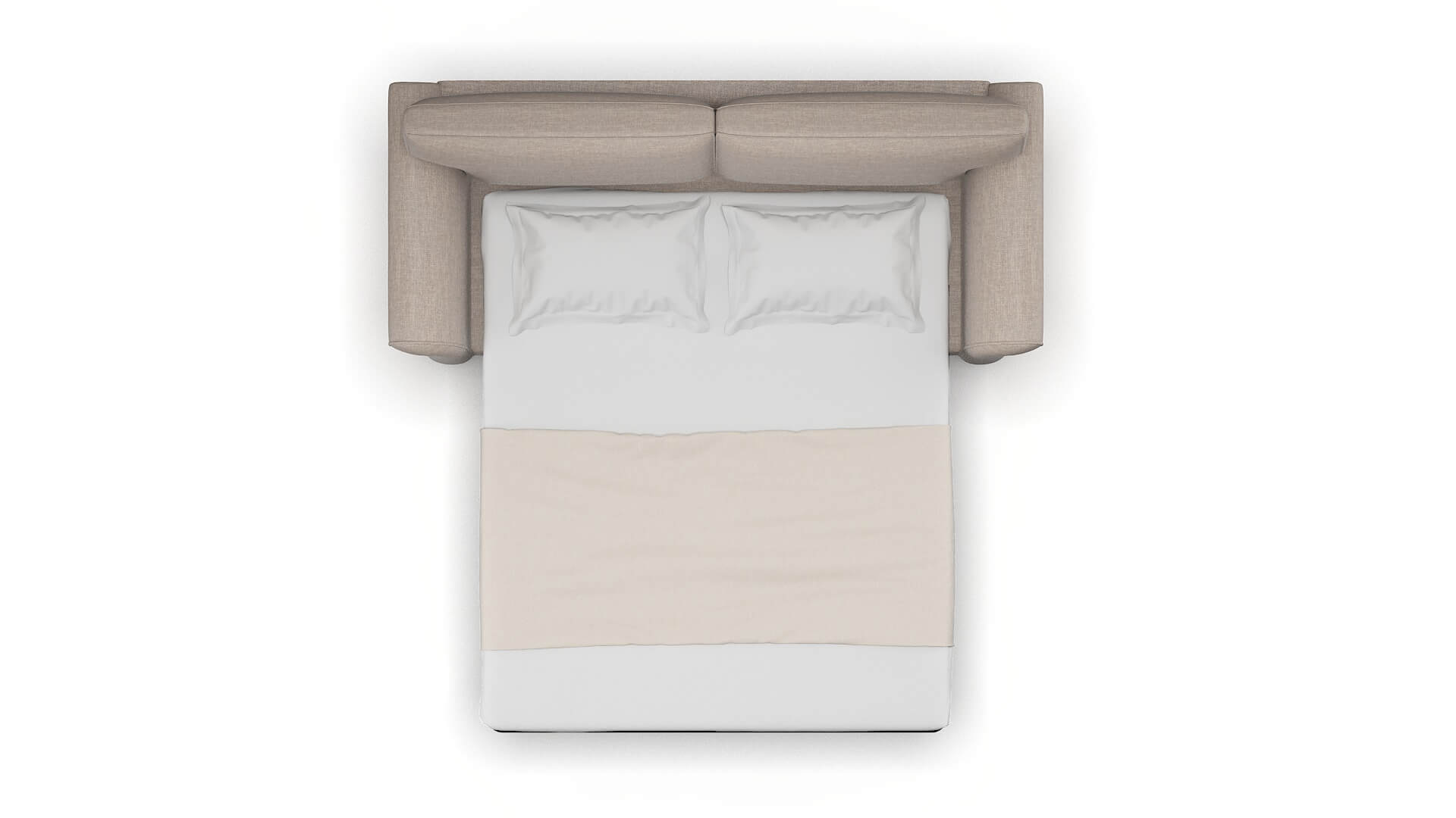 Pisa Clyde Dolphin Sofa Sleeper Espresso legs 3