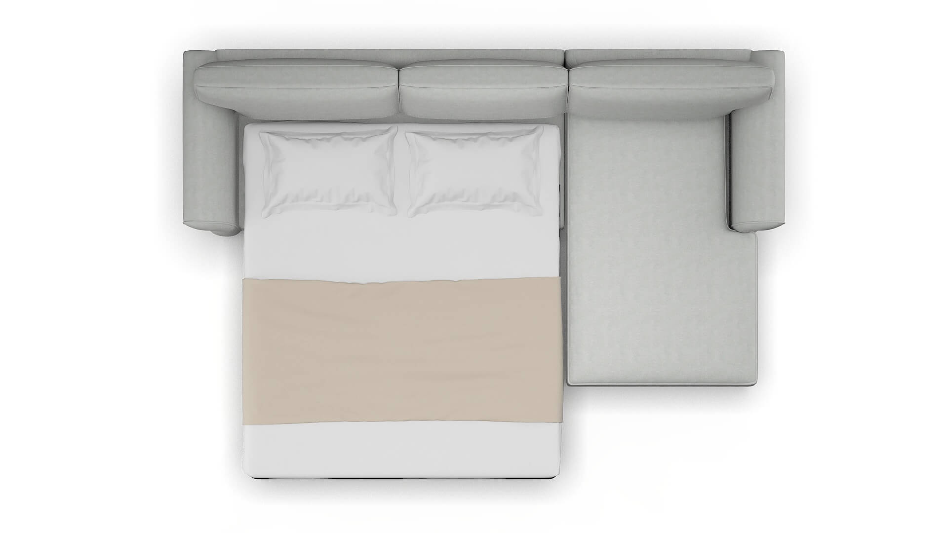 Pisa Dawson Platinum Panel Sleeper Espresso legs 3