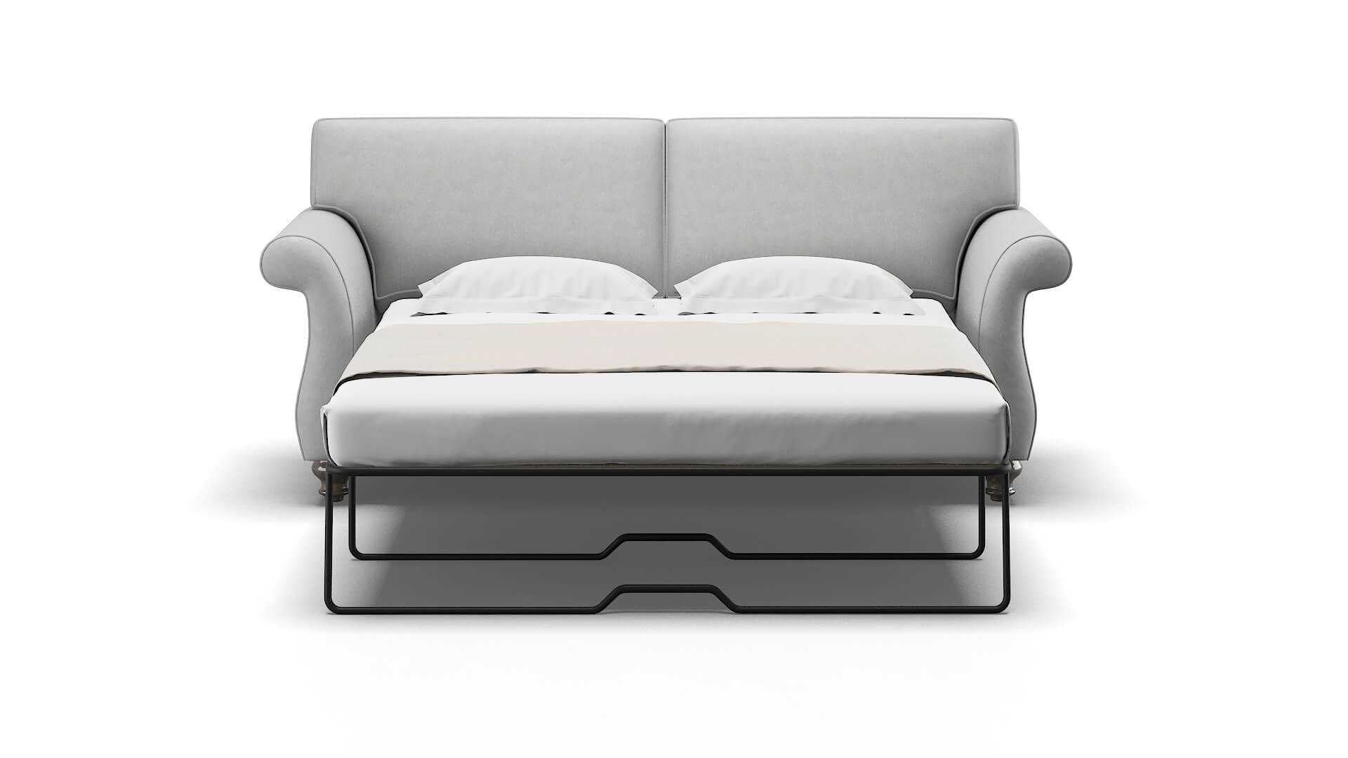 Pisa Dawson Platinum Sofa Sleeper Espresso legs 1