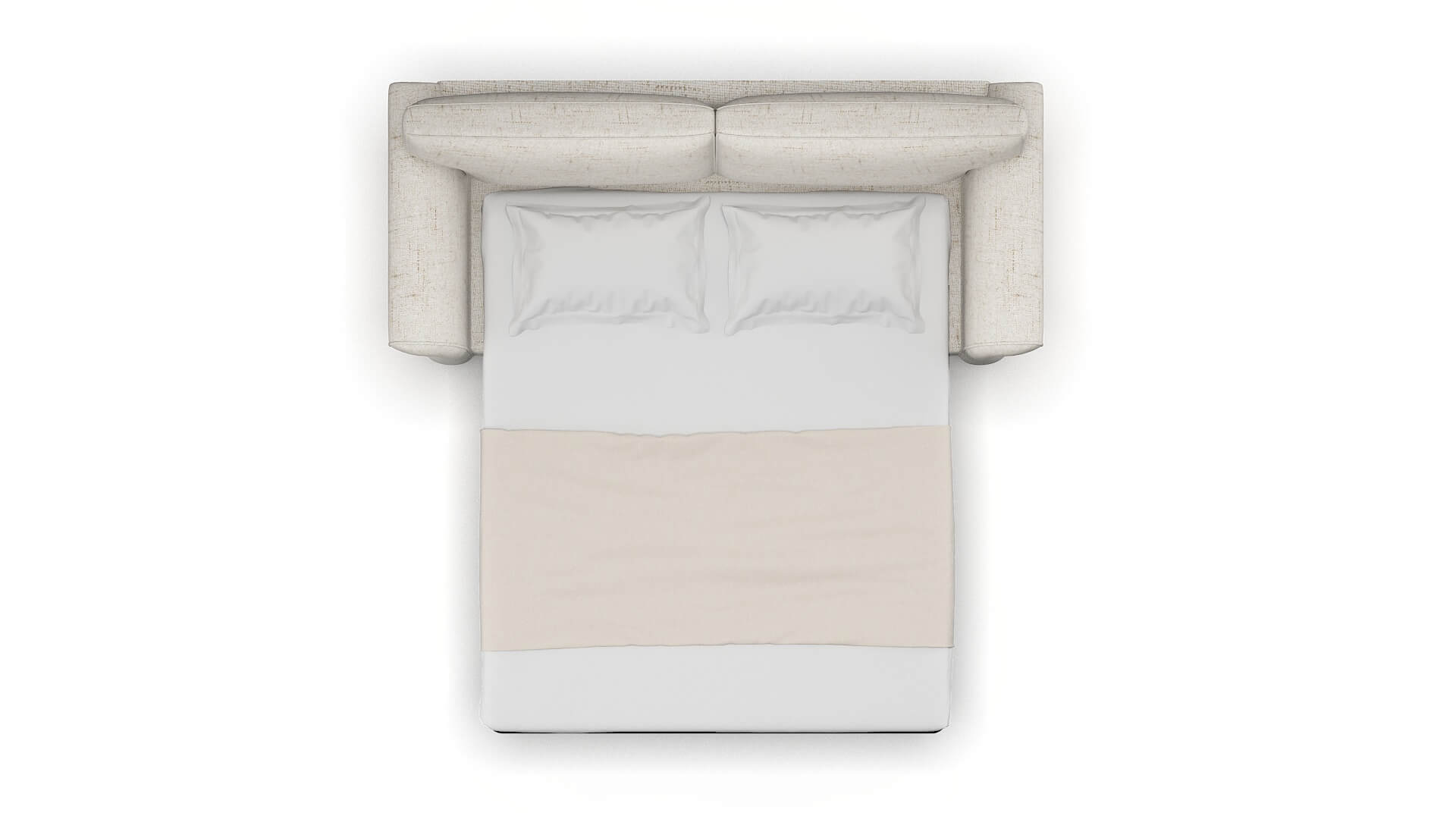 Pisa Derby Taupe Sofa Sleeper Espresso legs 3