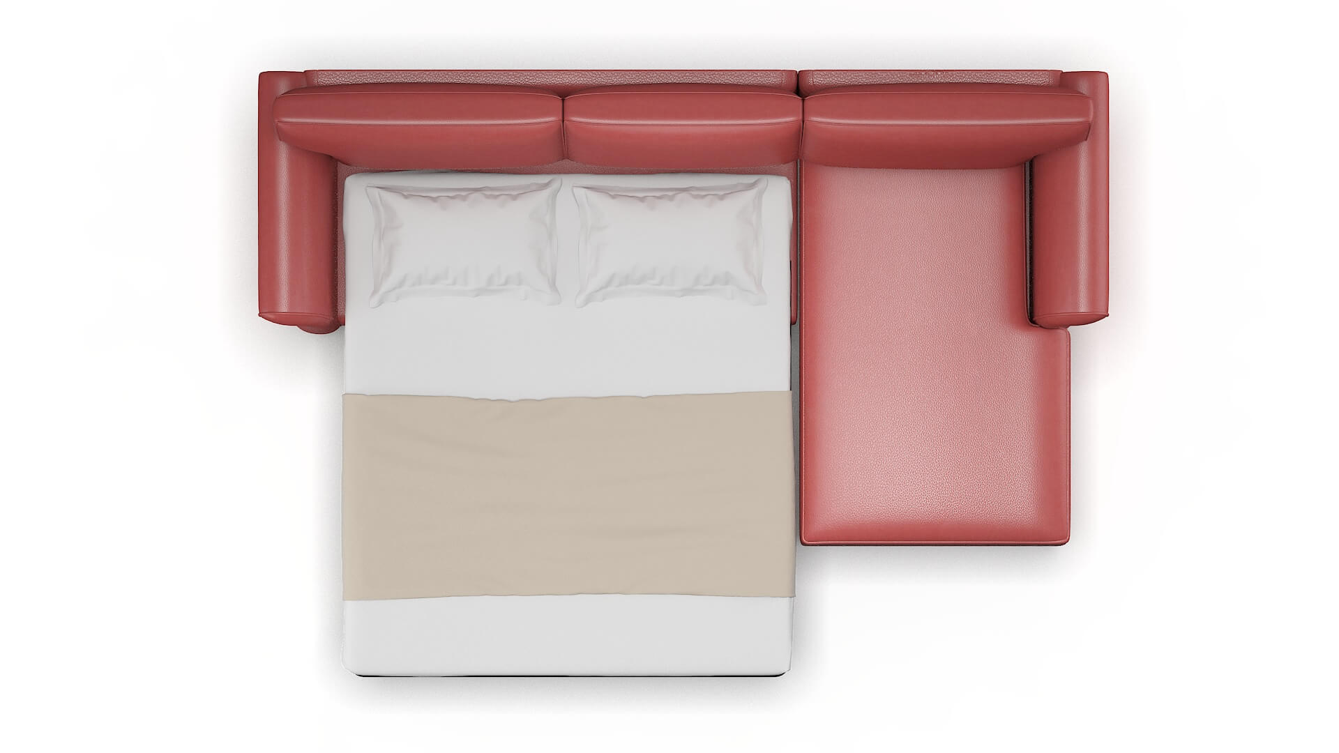 Pisa Dillion Cordovan Panel Sleeper Espresso legs 3