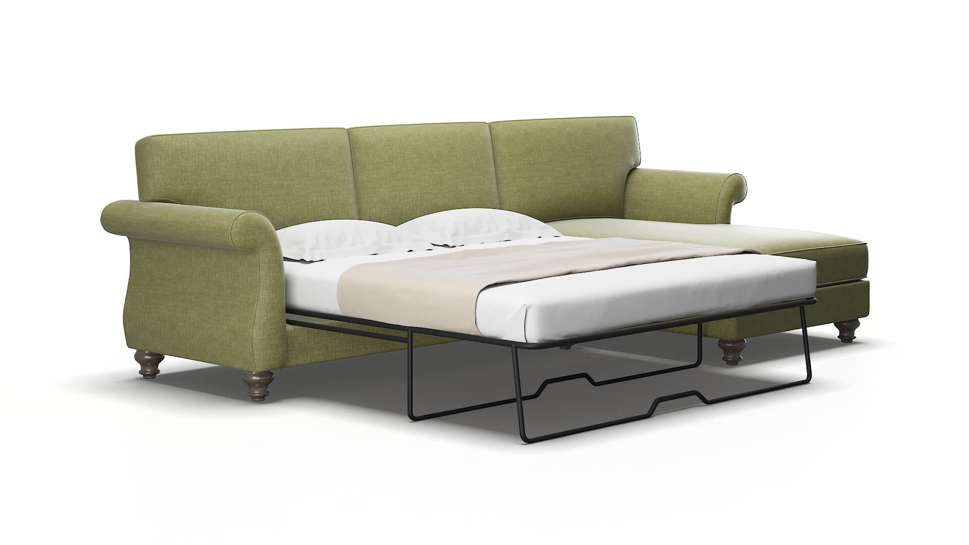 Pisa Dream_d forest Panel sleeper Espresso Legs  2