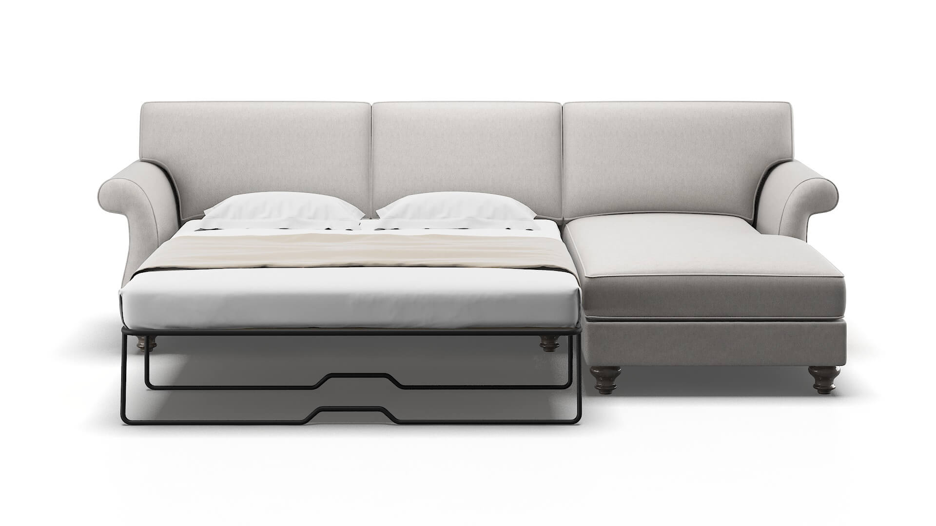 Pisa Dream_d Sterling Panel Sleeper Espresso legs 1