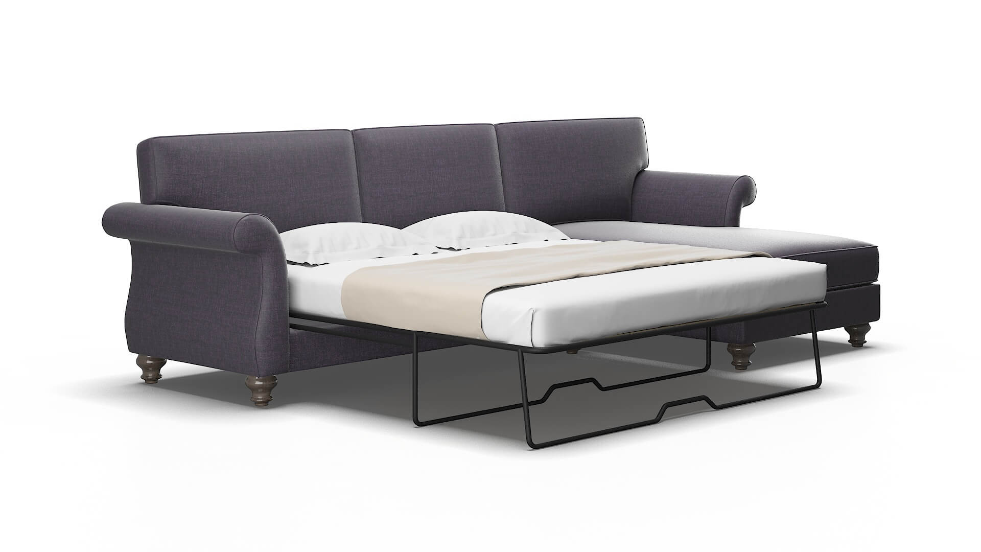 Pisa Durham ink Panel sleeper Espresso Legs  2