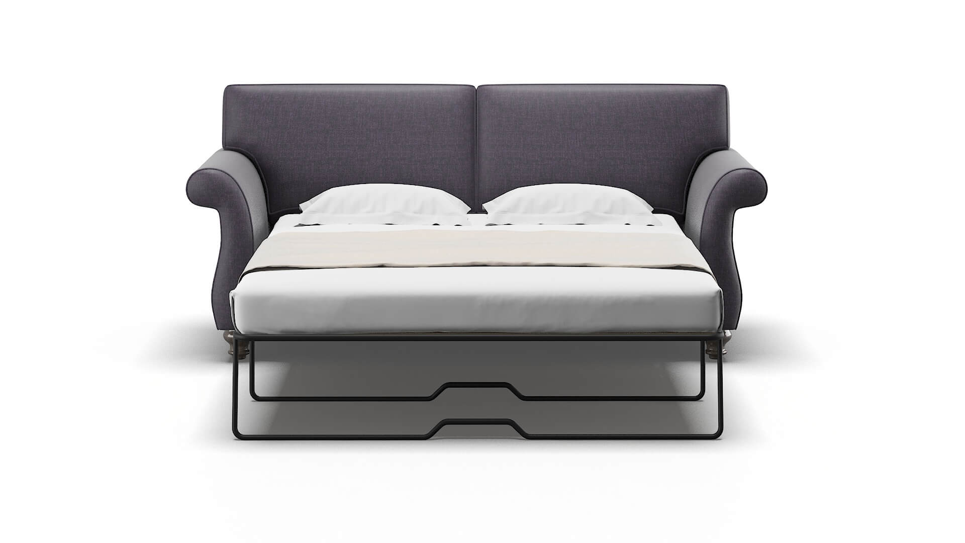 Pisa Durham Ink Sofa Sleeper Espresso legs 1