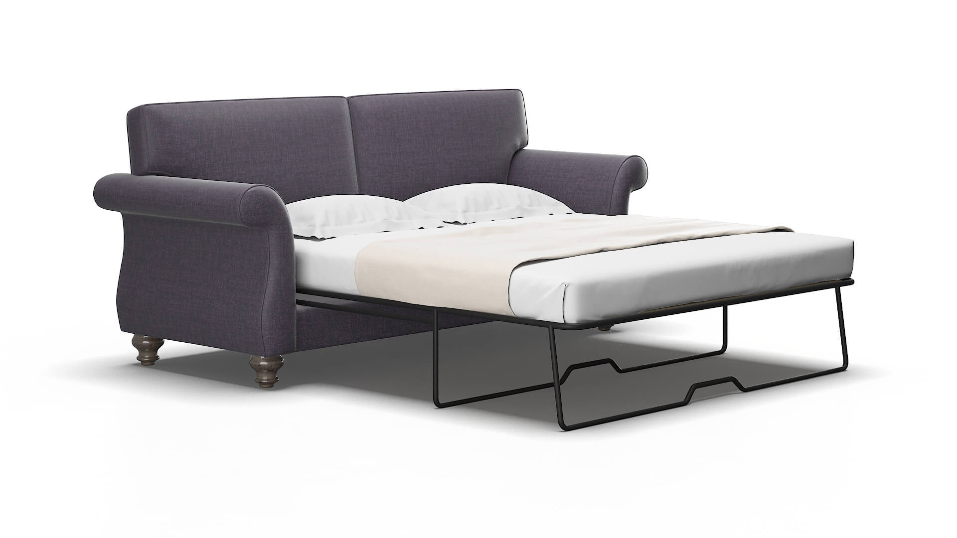 Pisa Durham ink Sofa sleeper Espresso Legs  2