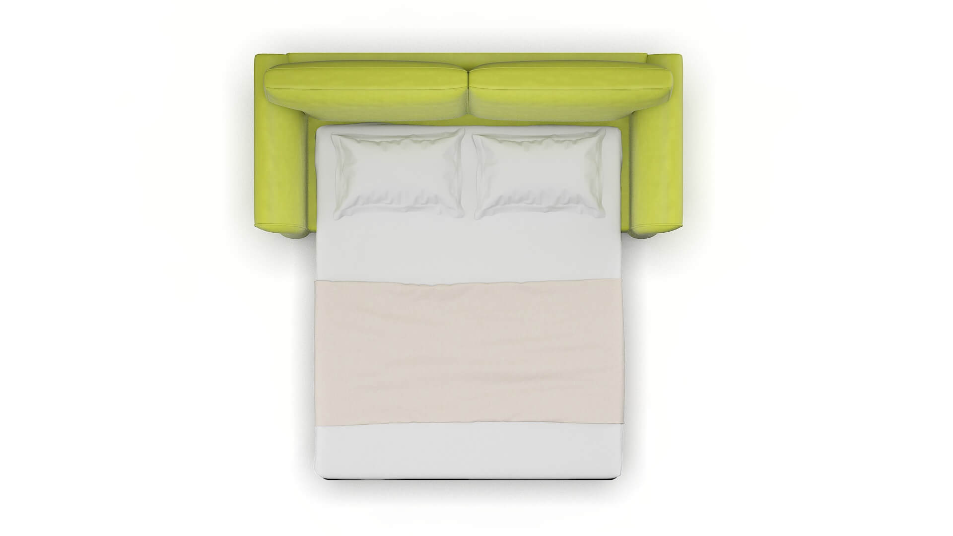 Pisa Hathaway Apple Sofa Sleeper Espresso legs 3