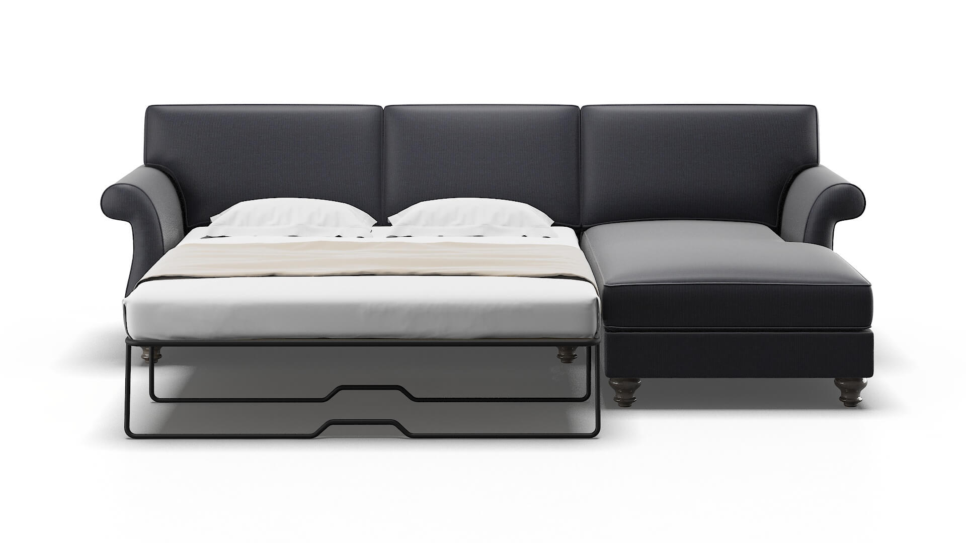 Pisa Hepburn_hrp Deep_sea Panel Sleeper Espresso legs 1