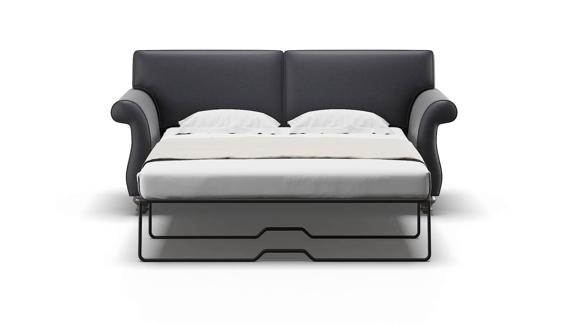 Pisa Hepburn_hrp Deep_sea Sofa Sleeper Espresso legs 1