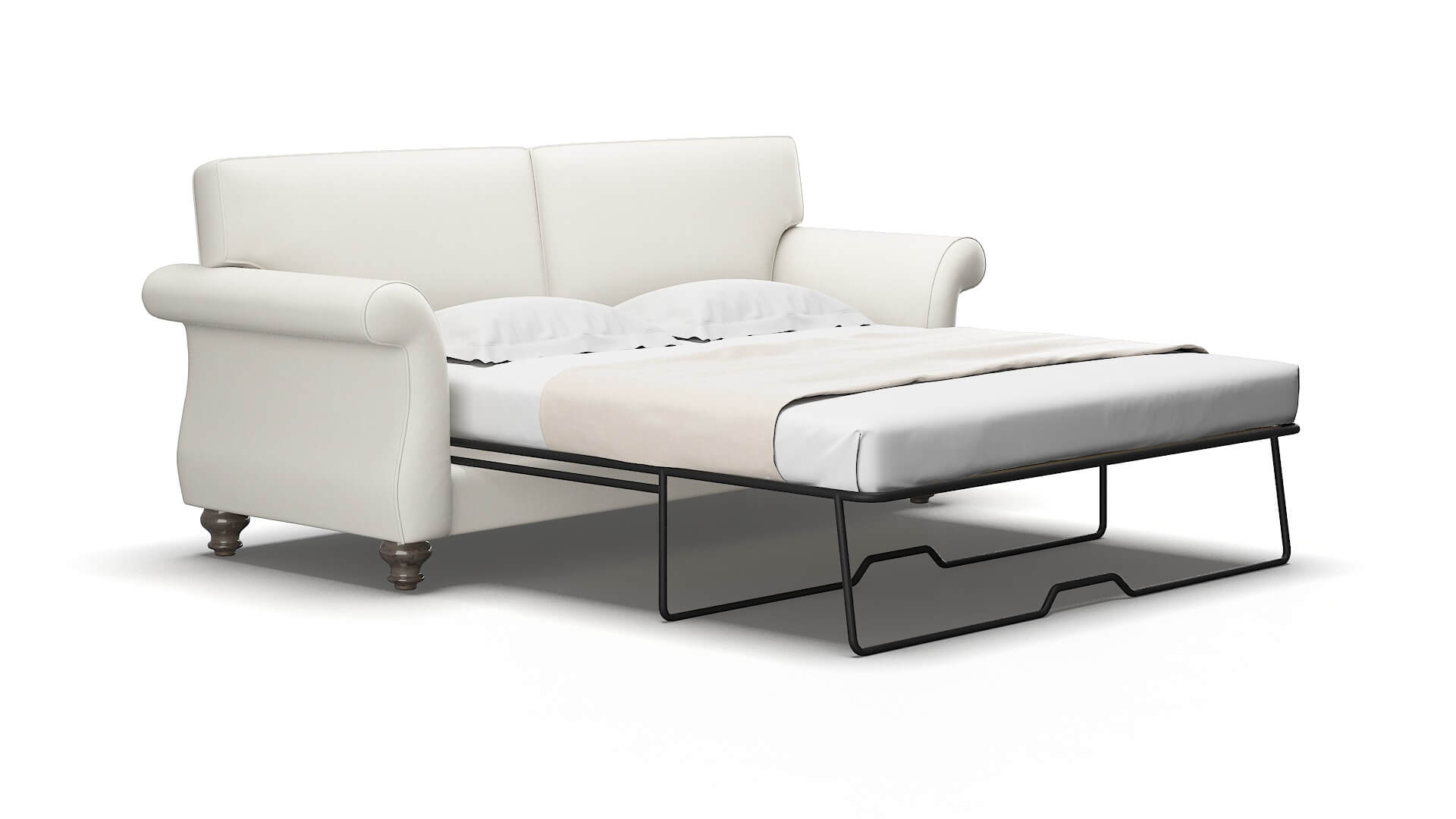 Pisa Keylargo oatmeal Sofa sleeper Espresso Legs  2