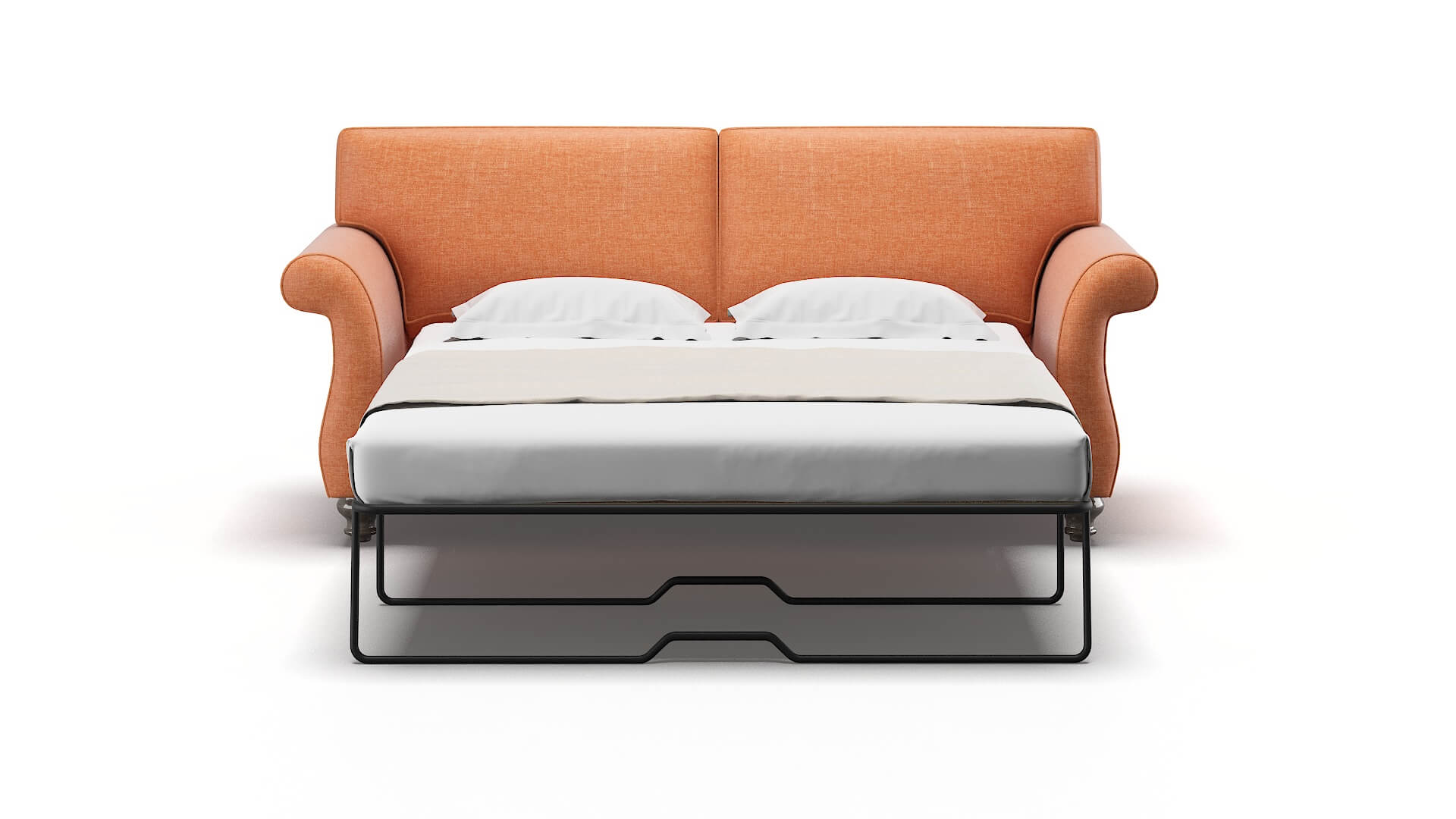 Pisa Keylargo Terracotta Sofa Sleeper Espresso legs 1