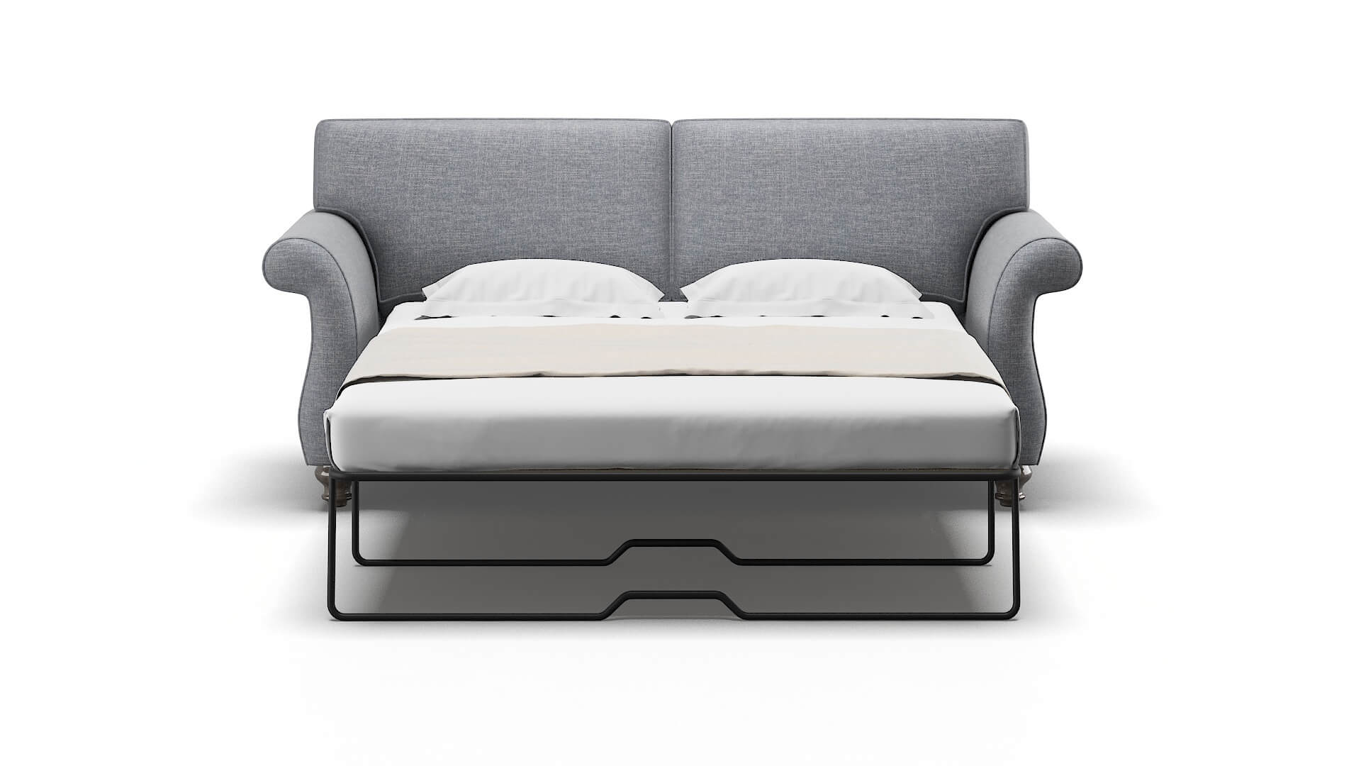 Pisa Lana Ash Sofa Sleeper Espresso legs 1