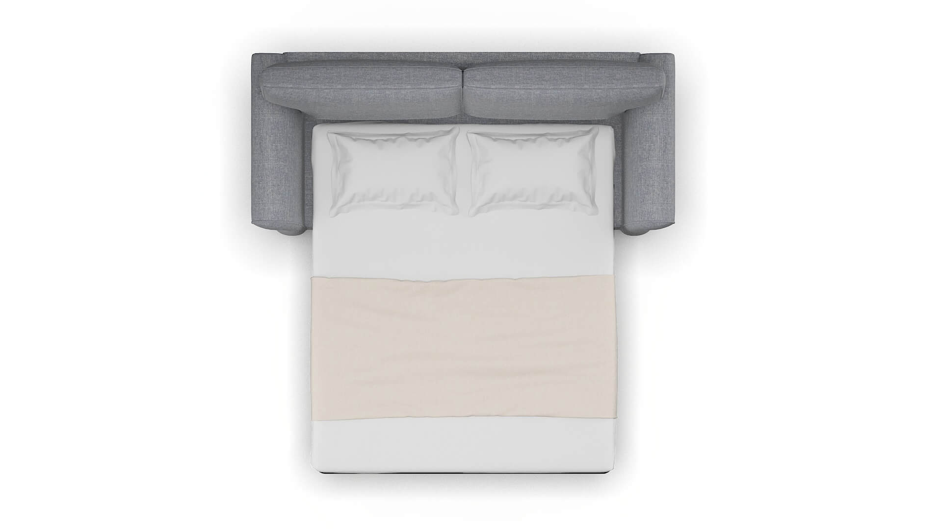 Pisa Lana Ash Sofa Sleeper Espresso legs 3