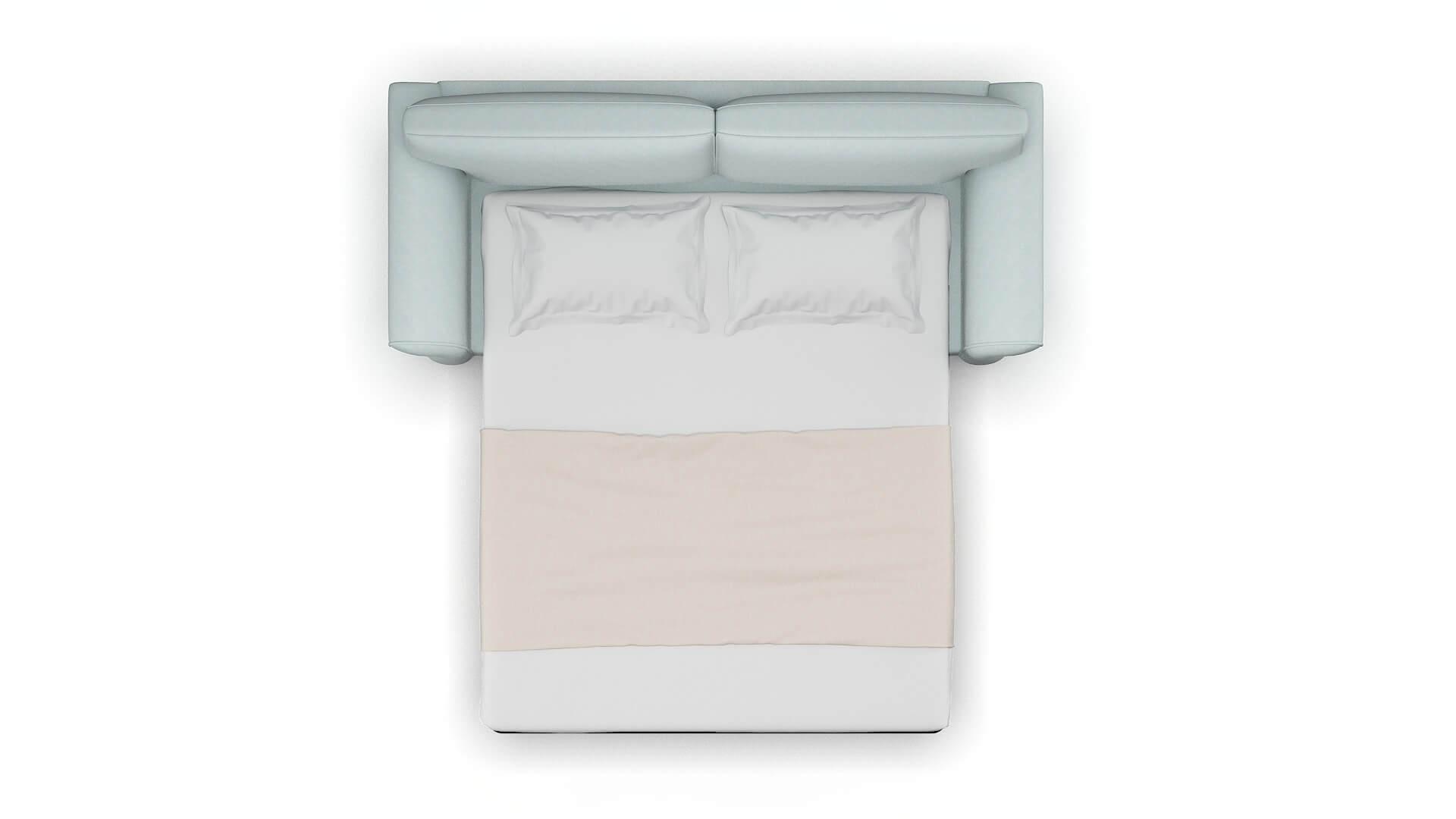 Pisa Leslie Robins_egg Sofa Sleeper Espresso legs 3