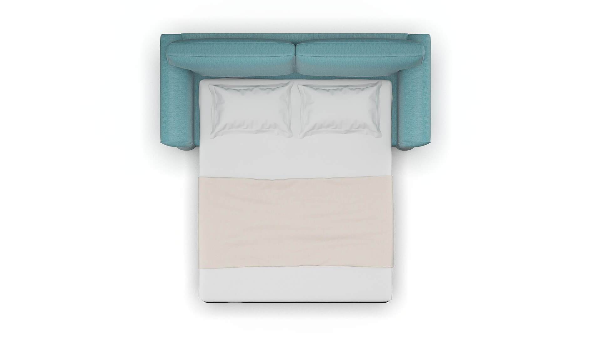 Pisa Naples Pool Sofa Sleeper Espresso legs 3