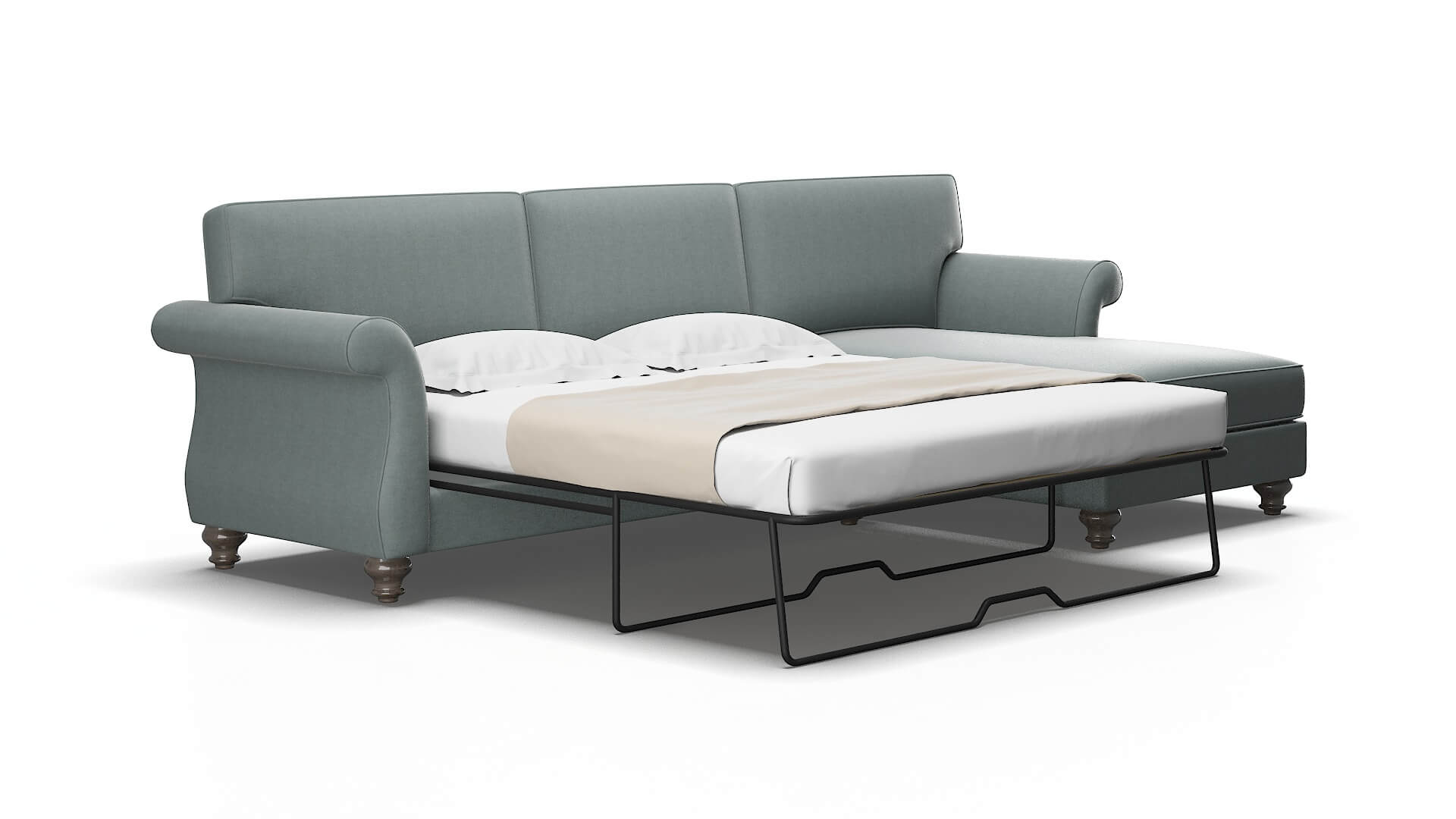 Pisa Oakley baltic Panel sleeper Espresso Legs  2