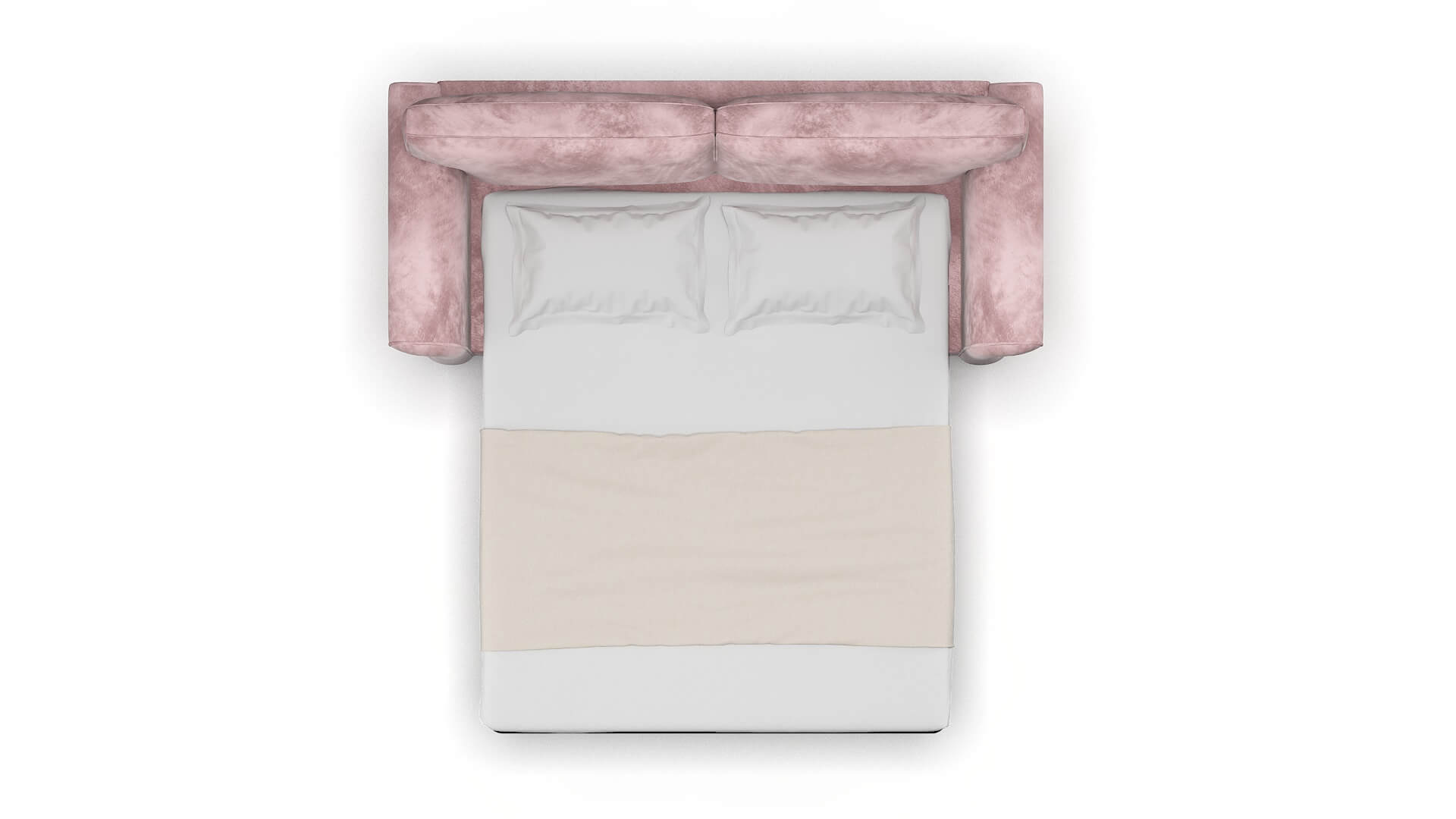 Pisa Quartz 705 Sofa Sleeper Espresso legs 3