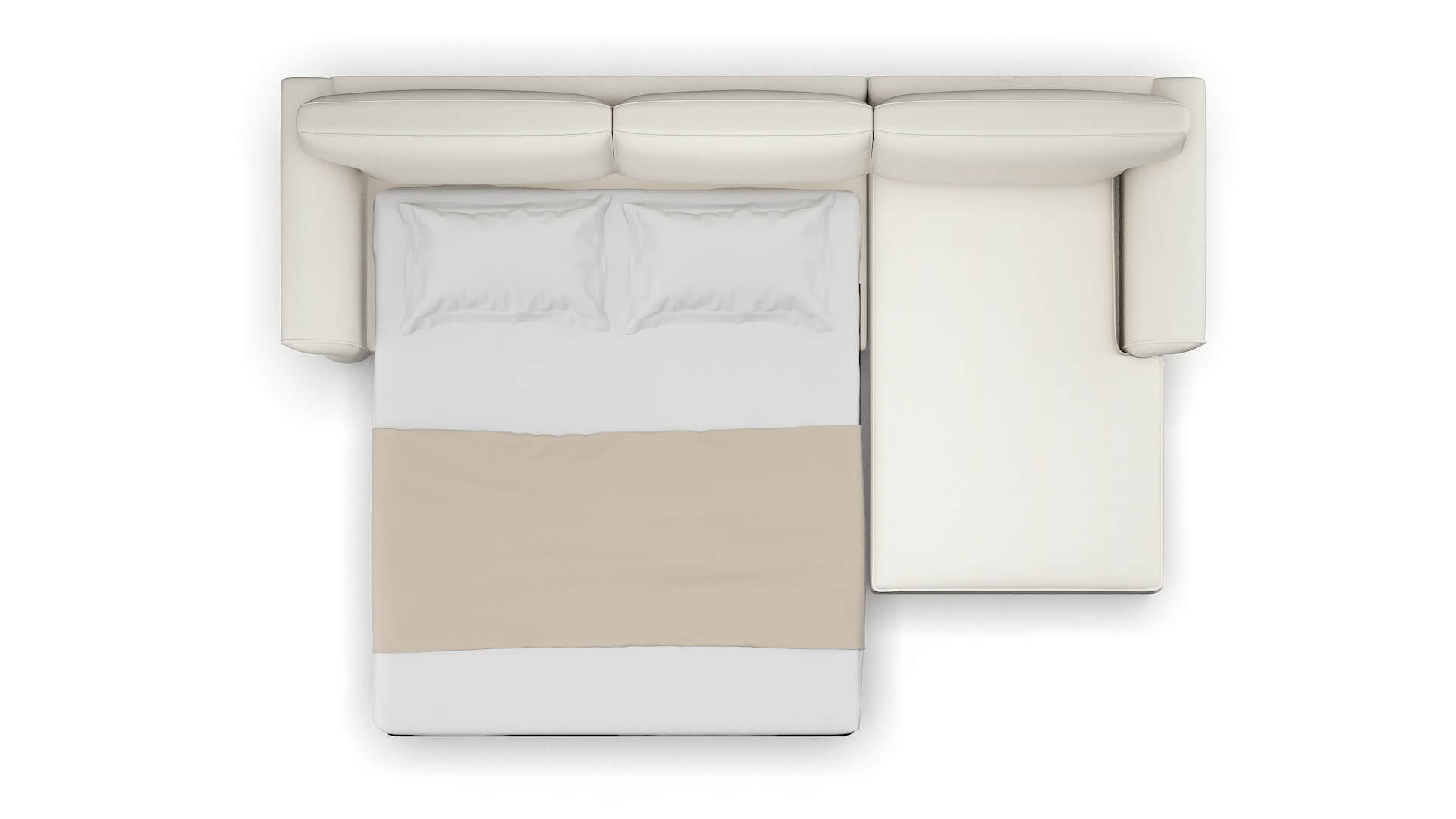 Pisa R_prize Cream Panel Sleeper Espresso legs 3