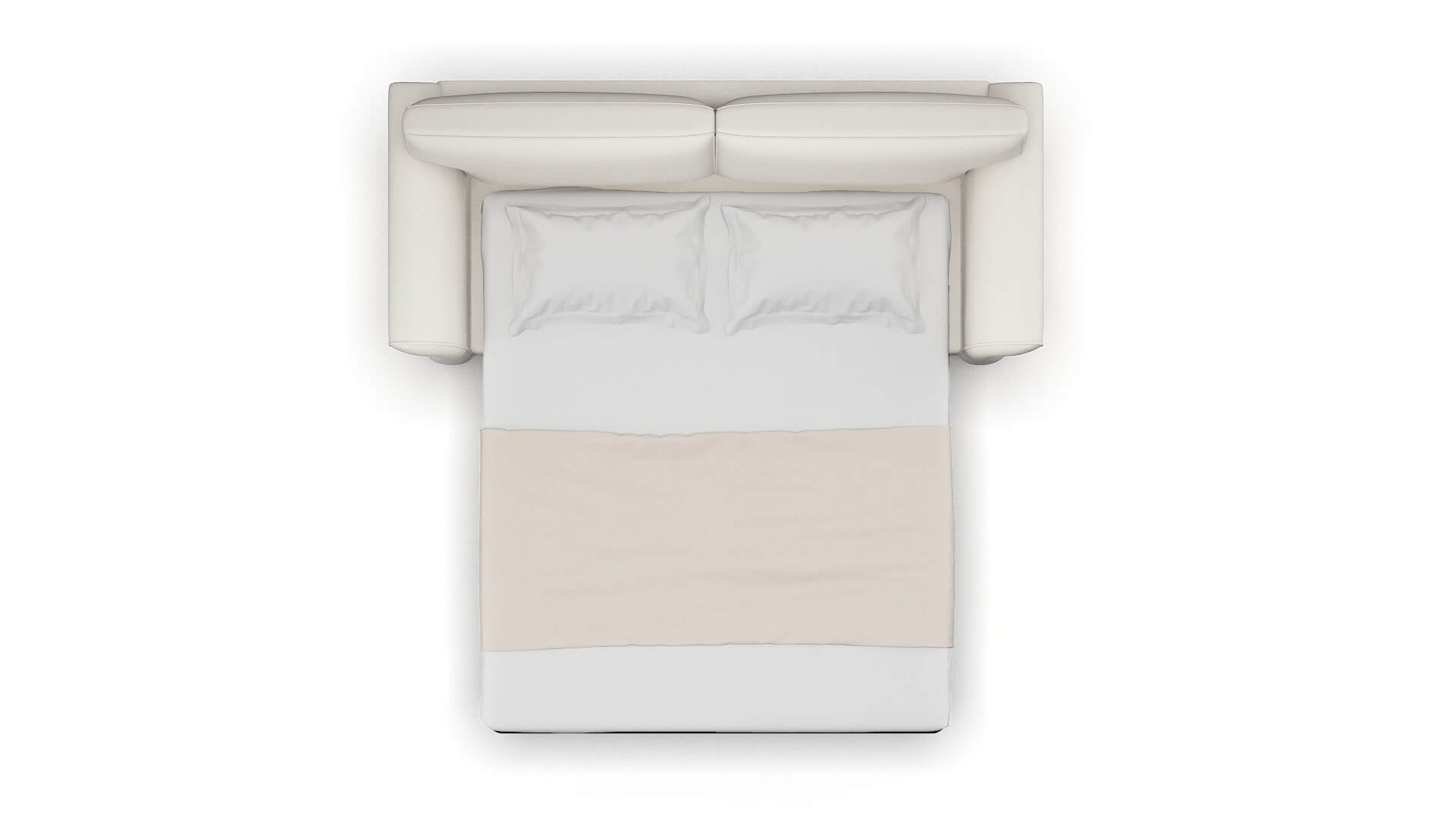 Pisa Redondo Pearl Sofa Sleeper Espresso legs 3