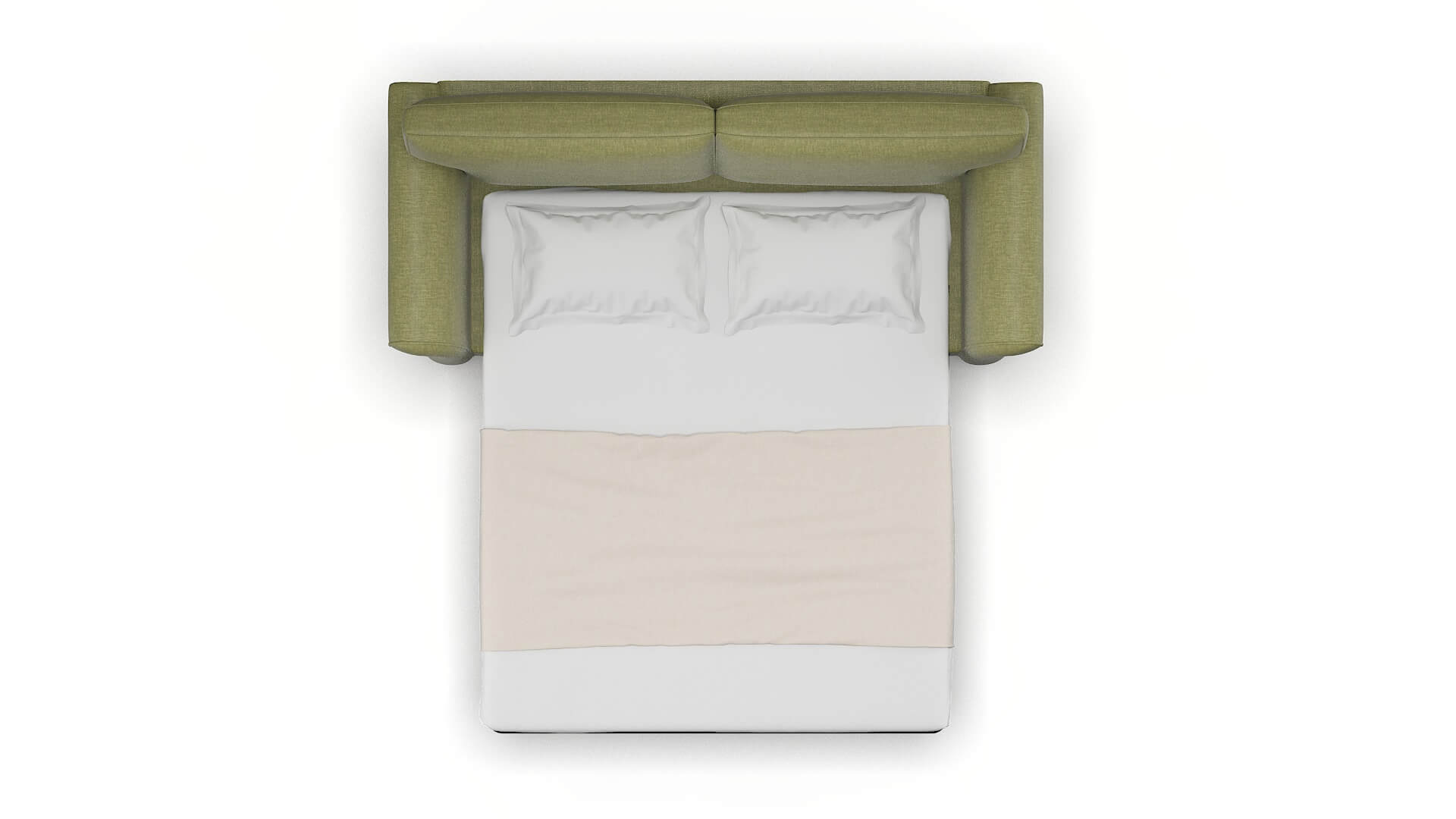 Pisa Simplex Sour_apple Sofa Sleeper Espresso legs 3