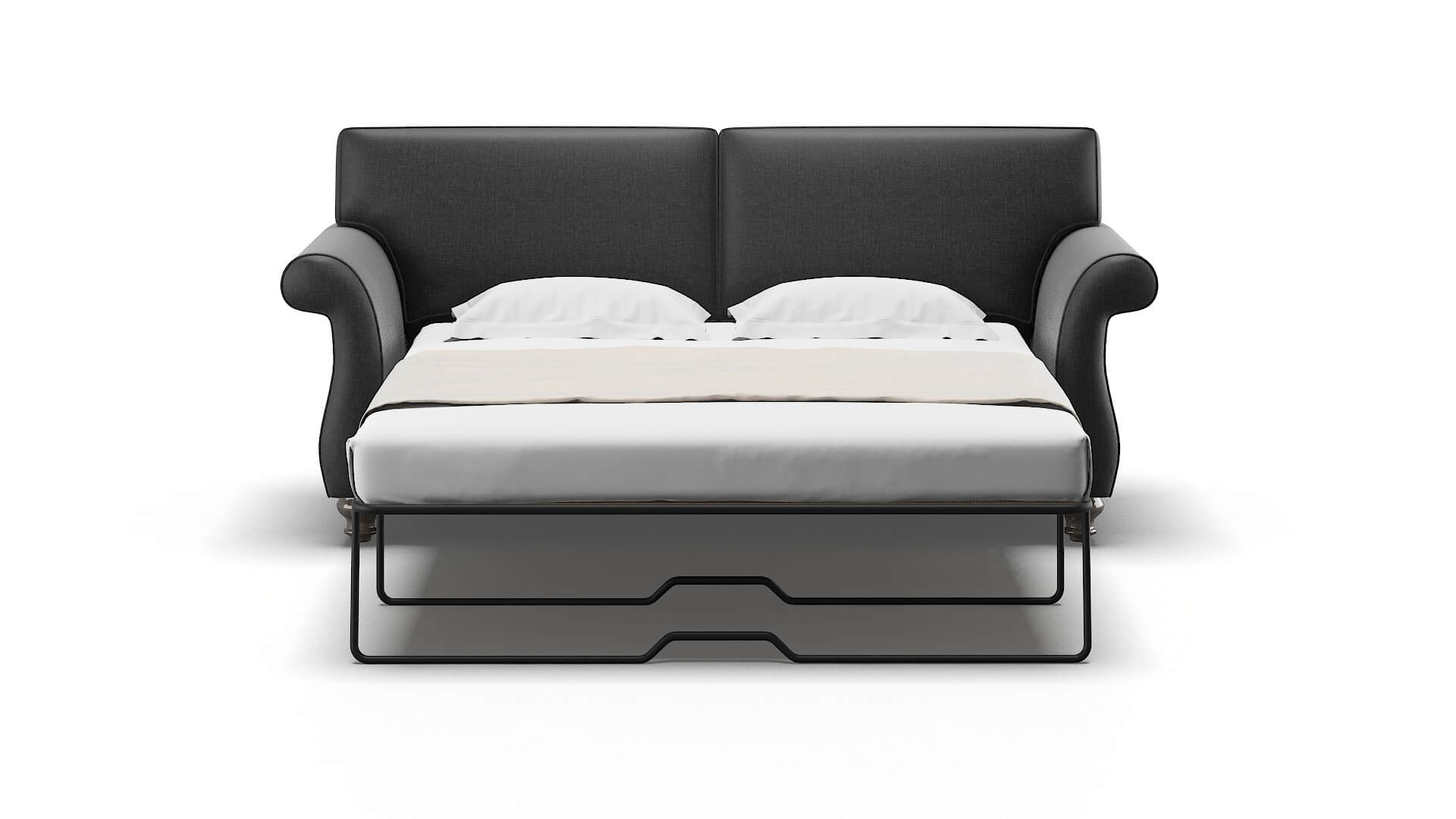 Pisa Sosoftness 54 Sofa Sleeper Espresso legs 1