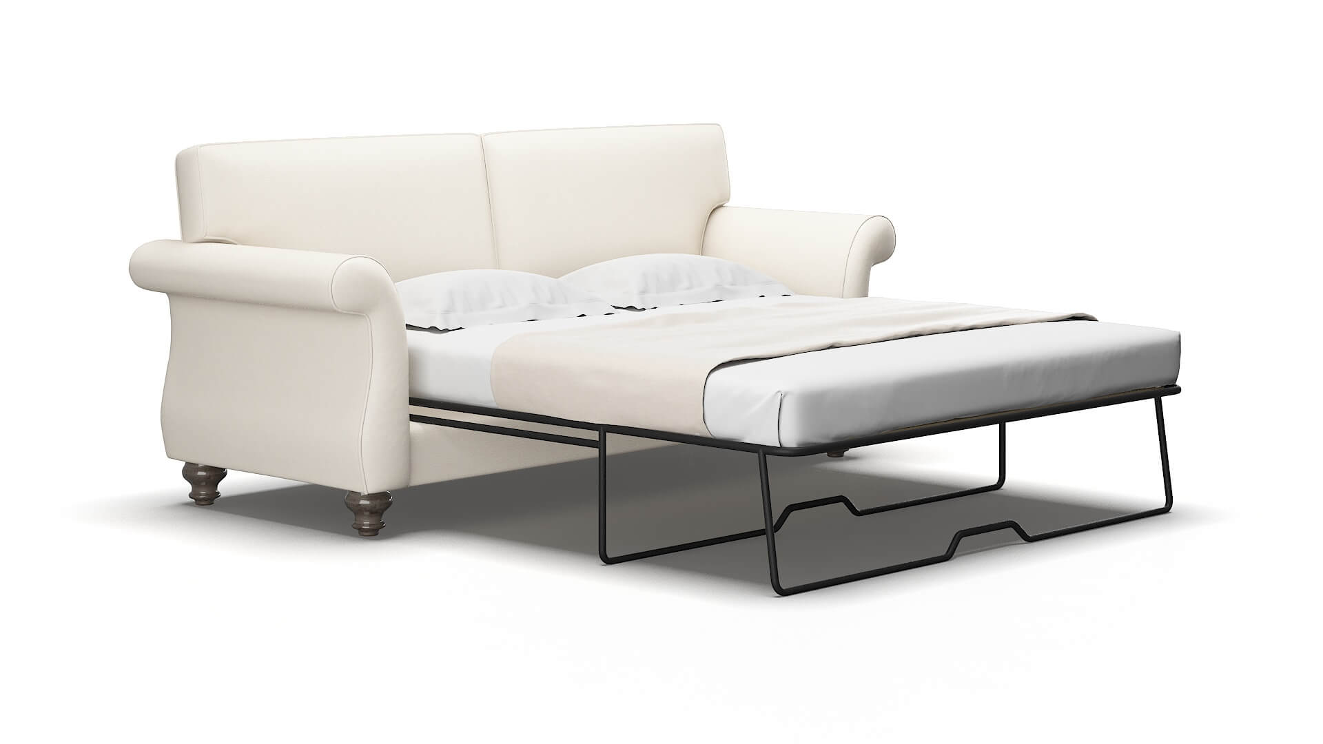 Pisa Urban_d Snow Sofa Sleeper Espresso legs 2