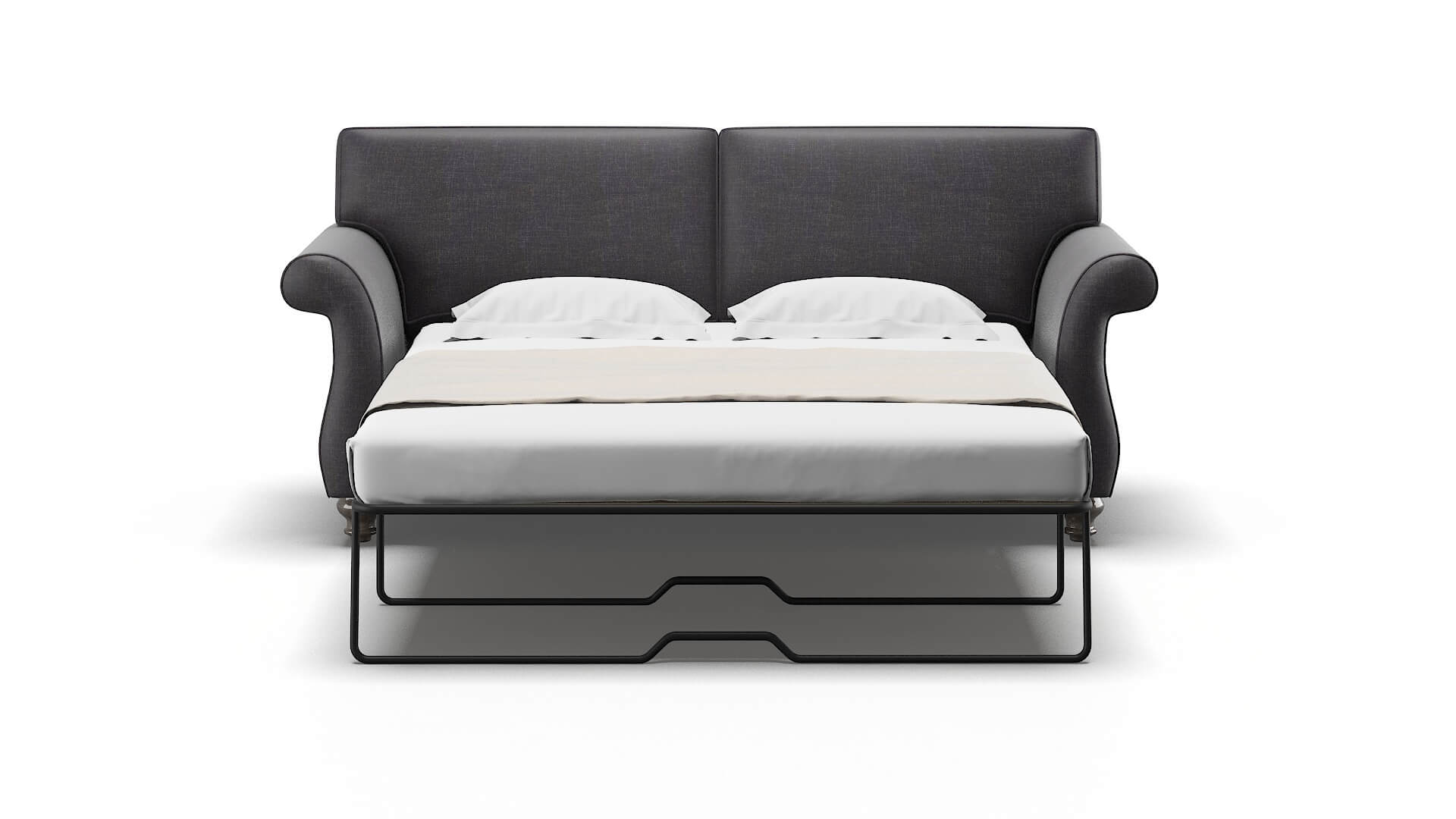 Pisa Venus Onyx Sofa Sleeper Espresso legs 1