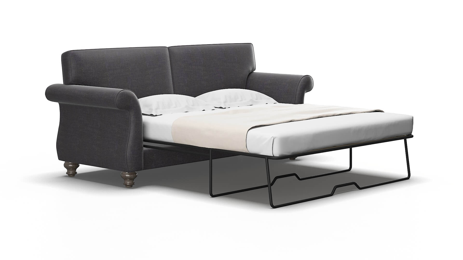 Pisa Venus Onyx Sofa Sleeper Espresso legs 2