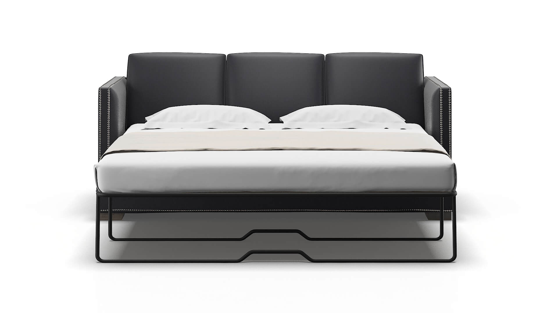 Riga Atlas_plz Navy Sofa Sleeper Espresso legs 1