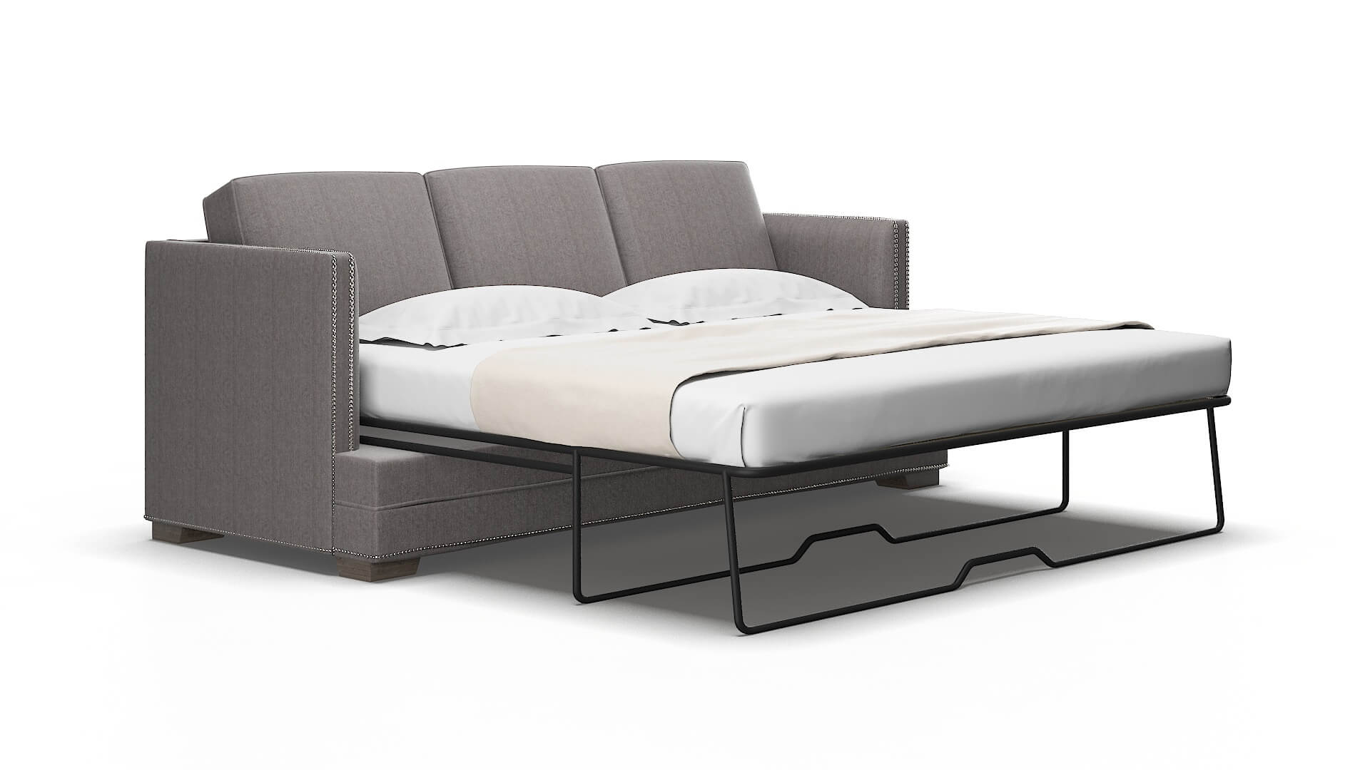 Riga Atlas_plz silver Sofa sleeper Espresso Legs  2