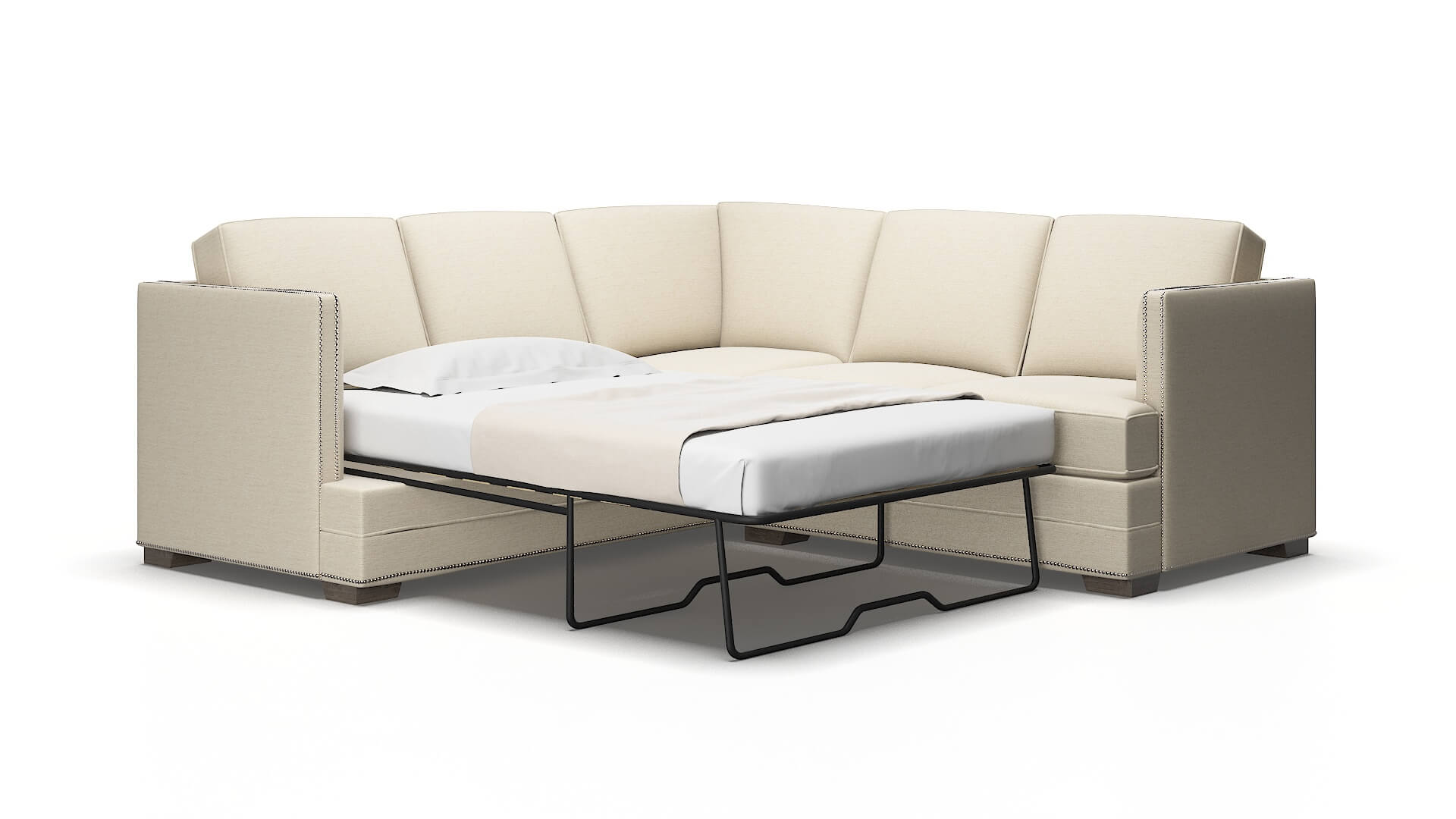 Riga Avenger beach Sectional sleeper Espresso Legs  2