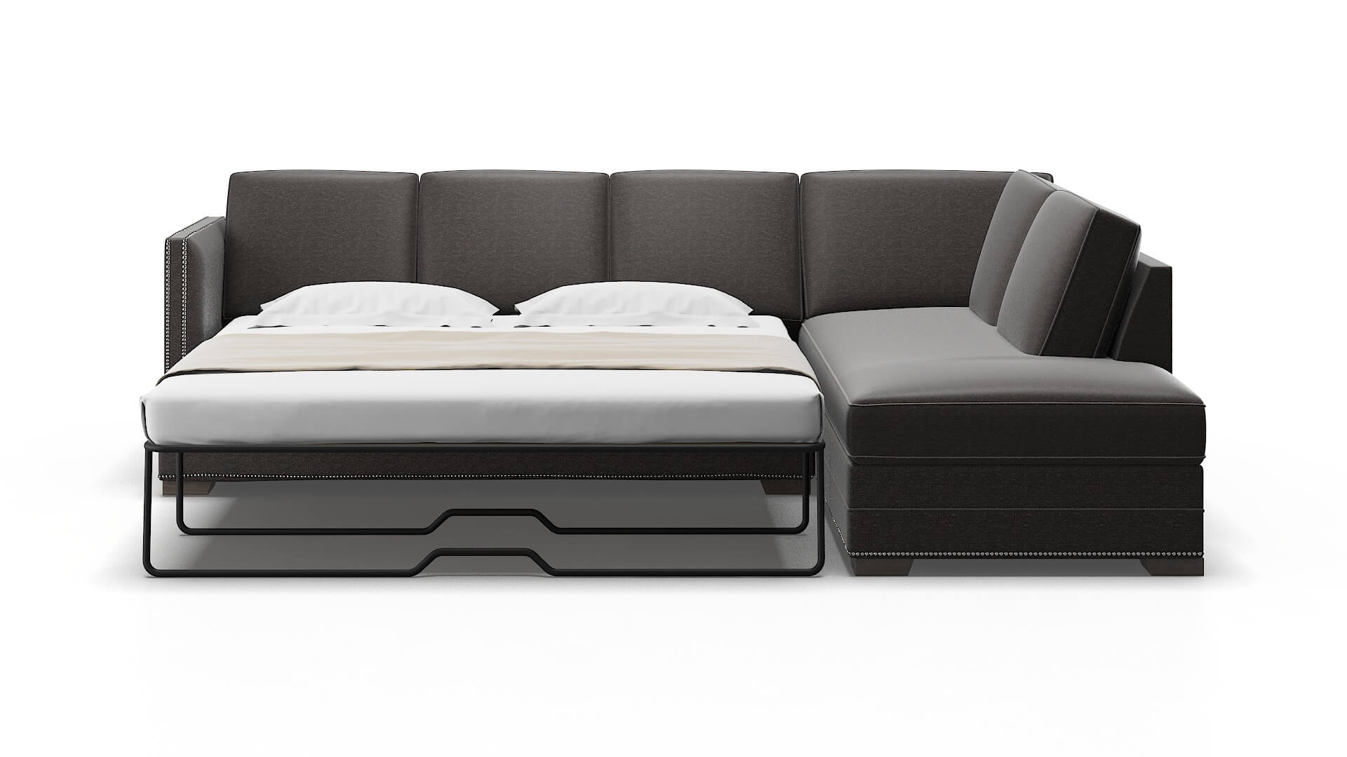 Riga Avenger Denim Panel Sleeper Espresso legs 1