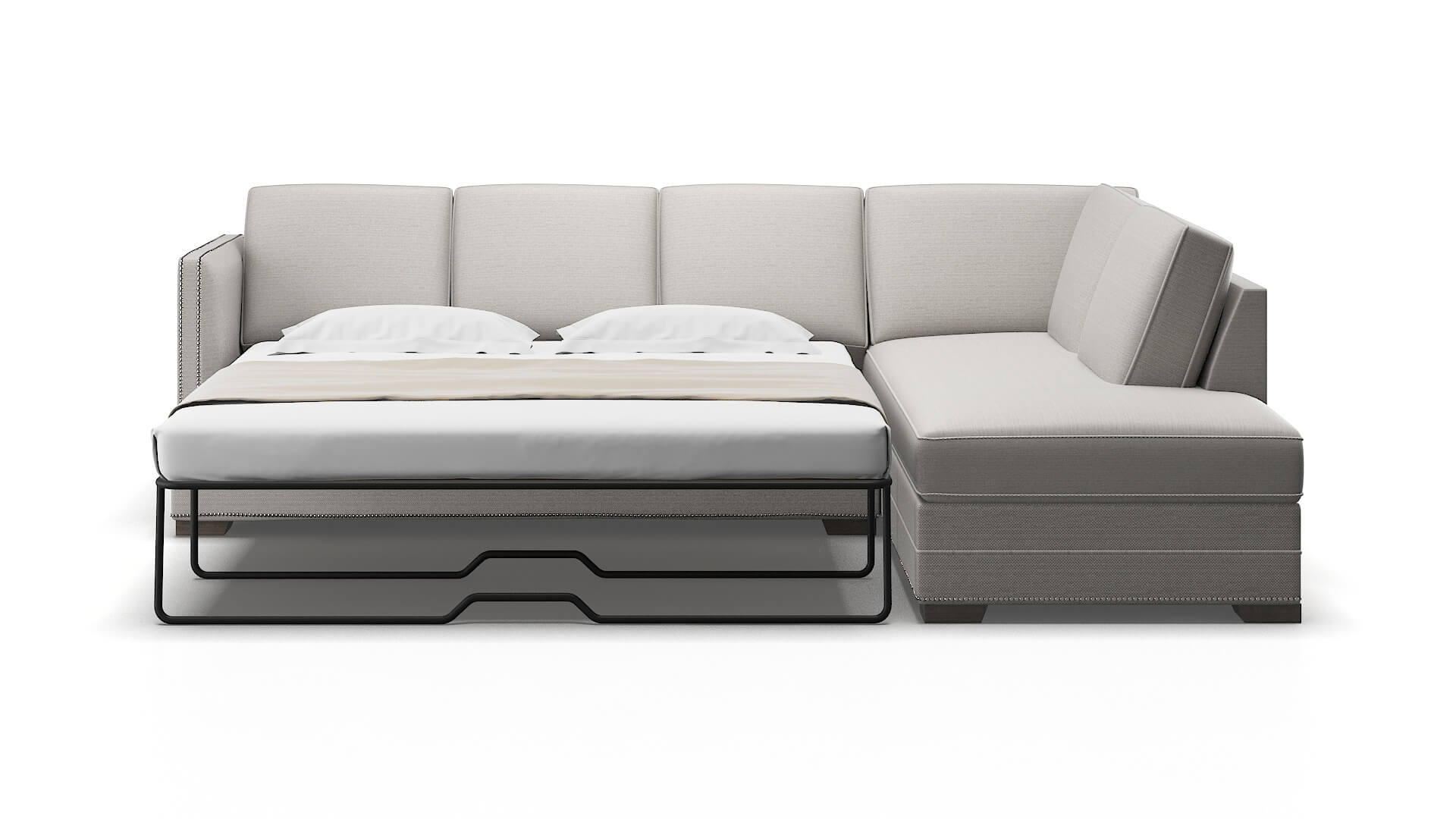 Riga Avenger Dolphin Panel Sleeper Espresso legs 1