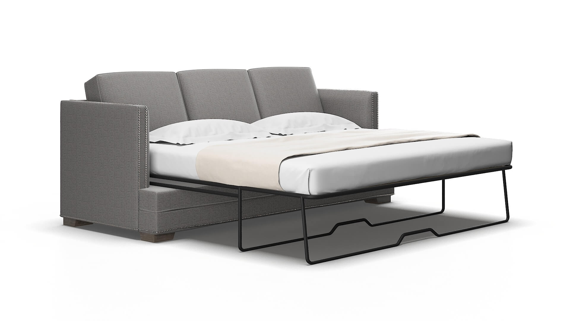 Riga Avenger zinc Sofa sleeper Espresso Legs  2