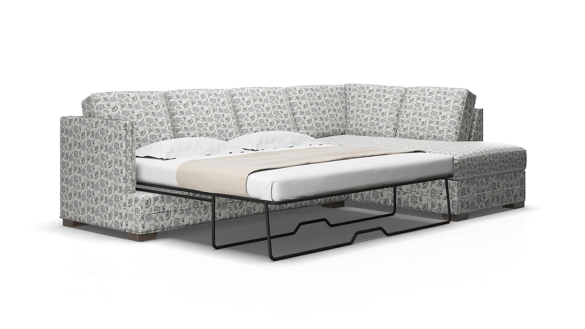 Riga Avignon Sky Panel Sleeper Espresso legs 2