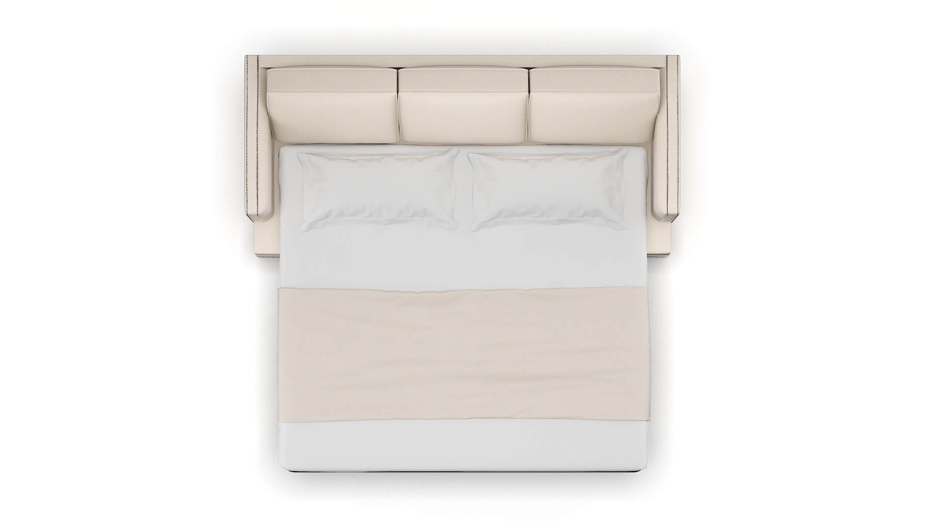 Riga Bella Buckwheat Sofa Sleeper Espresso legs 3