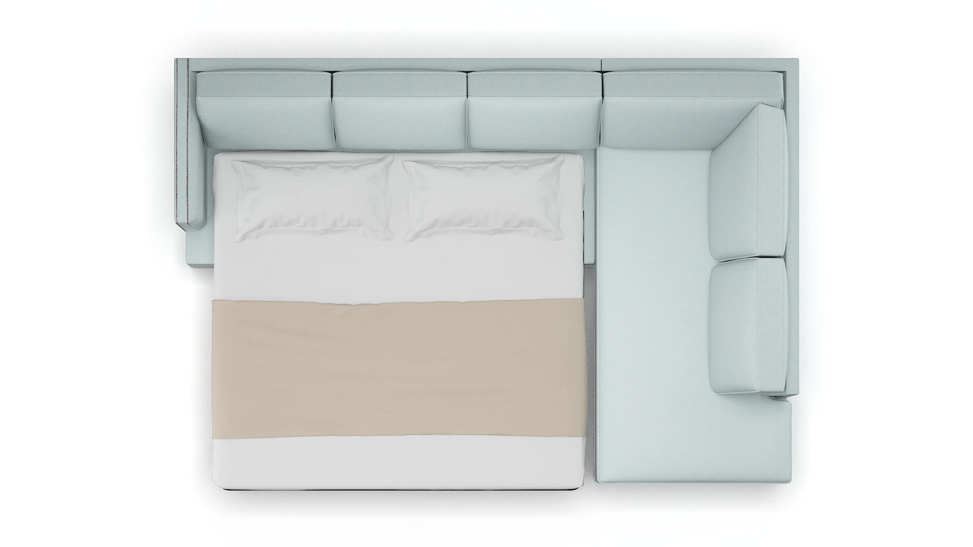 Riga Bella Skylight Panel Sleeper Espresso legs 3