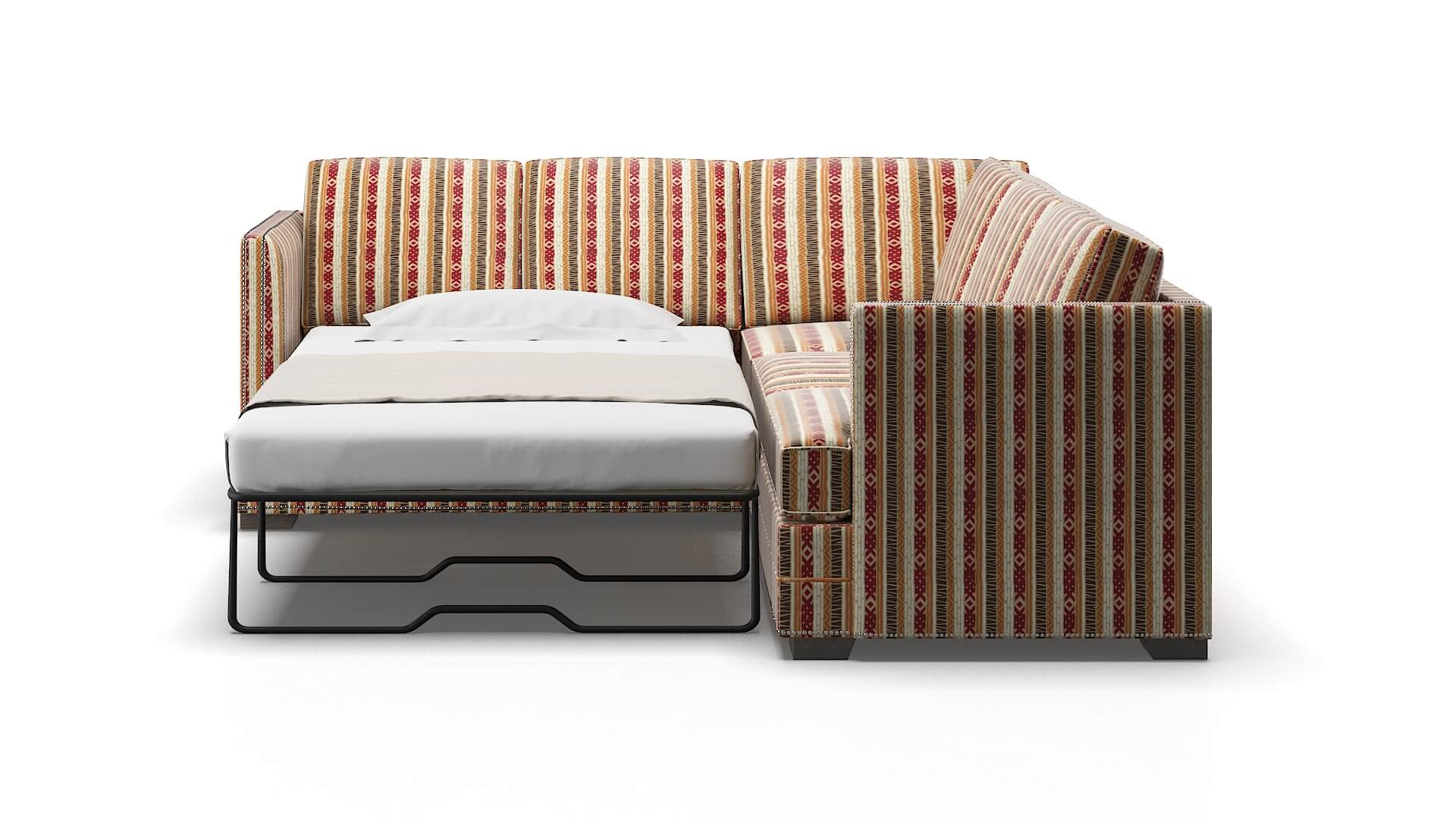 Riga Bodhi Tango Sectional Sleeper Espresso legs 1