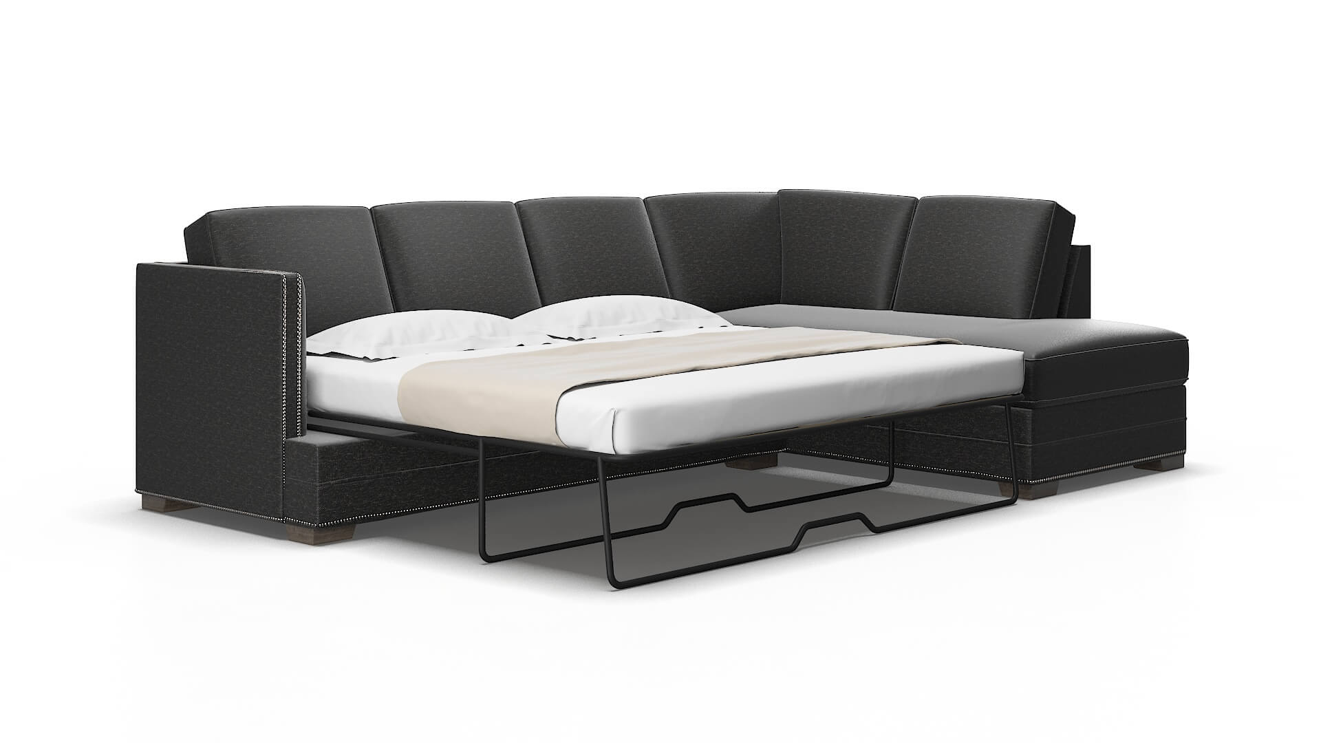 Riga Chance denim Panel sleeper Espresso Legs  2