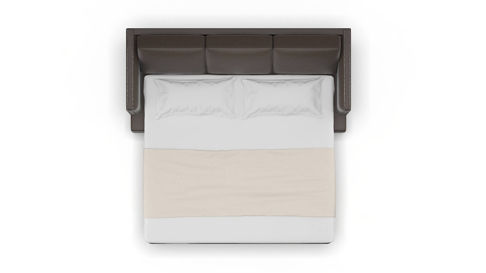 Riga Cosmo Chocolate Sofa Sleeper Espresso legs 3