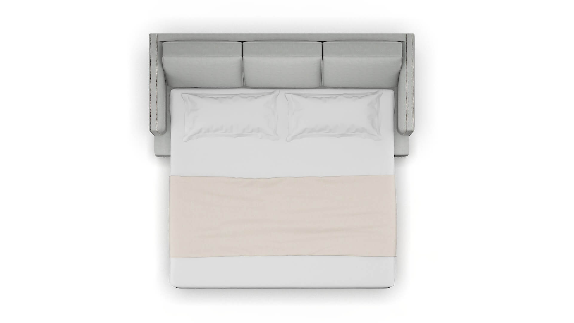 Riga Dawson Platinum Sofa Sleeper Espresso legs 3