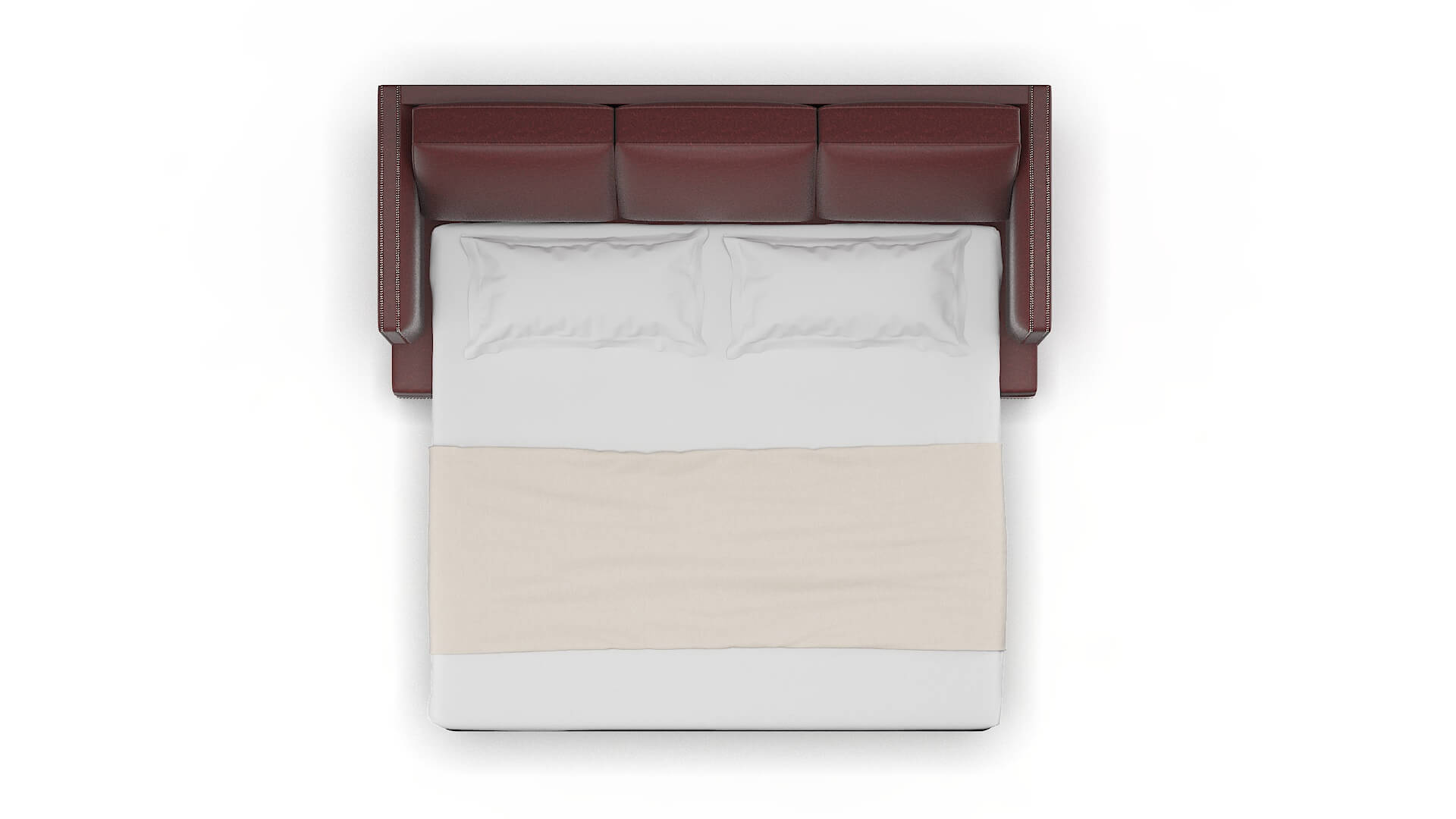 Riga Derby Berry Sofa Sleeper Espresso legs 3