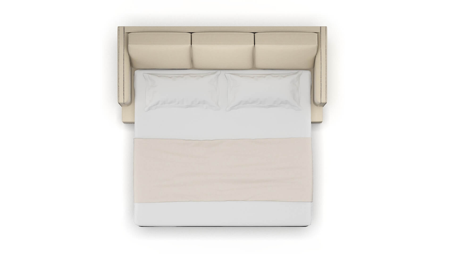 Riga Dream_d Almond Sofa Sleeper Espresso legs 3