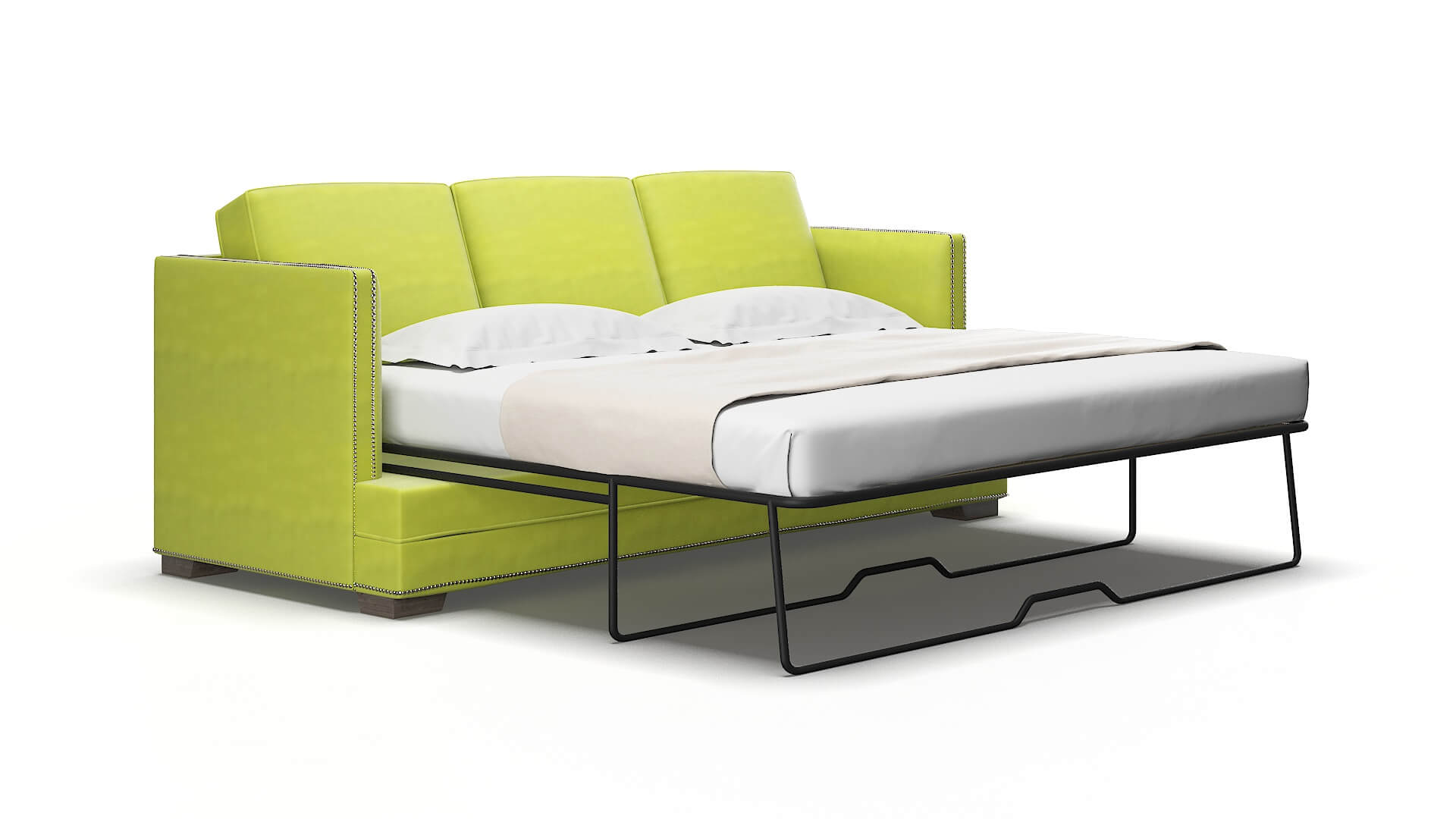 Riga Hathaway apple Sofa sleeper Espresso Legs  2