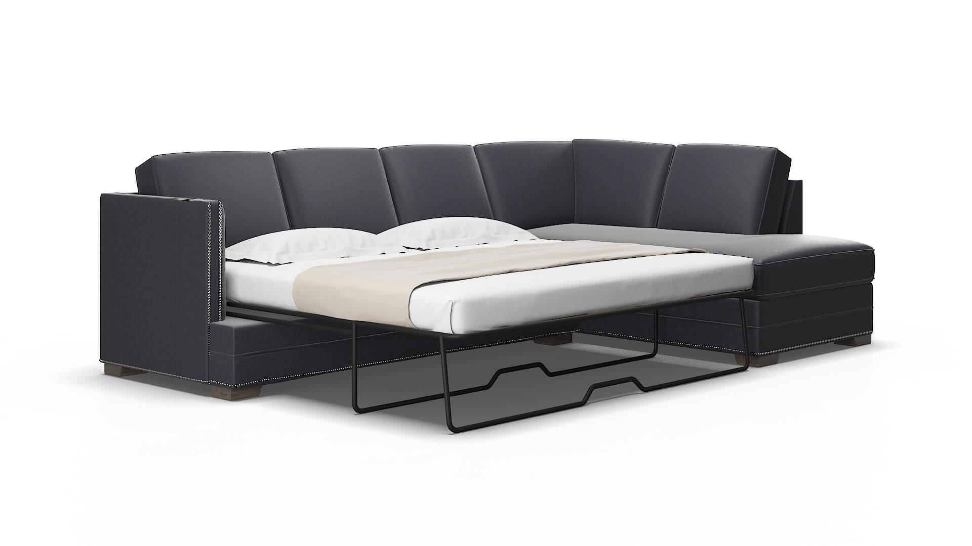 Riga Hepburn_hrp deep_sea Panel sleeper Espresso Legs  2