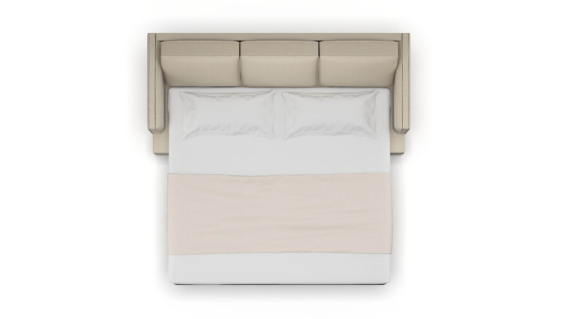 Riga Insight Barley Sofa Sleeper Espresso legs 3