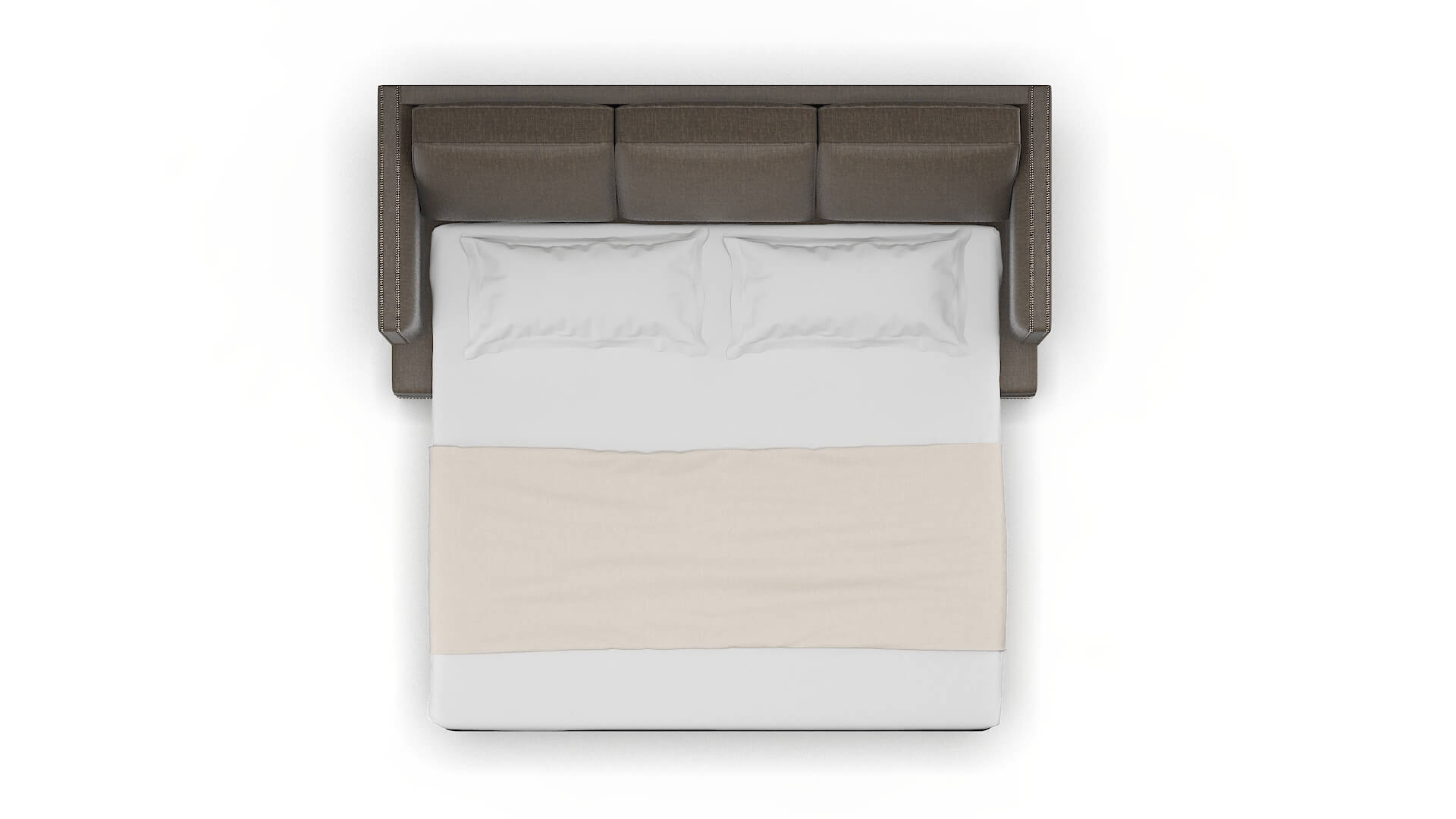 Riga Keylargo Bark Sofa Sleeper Espresso legs 3