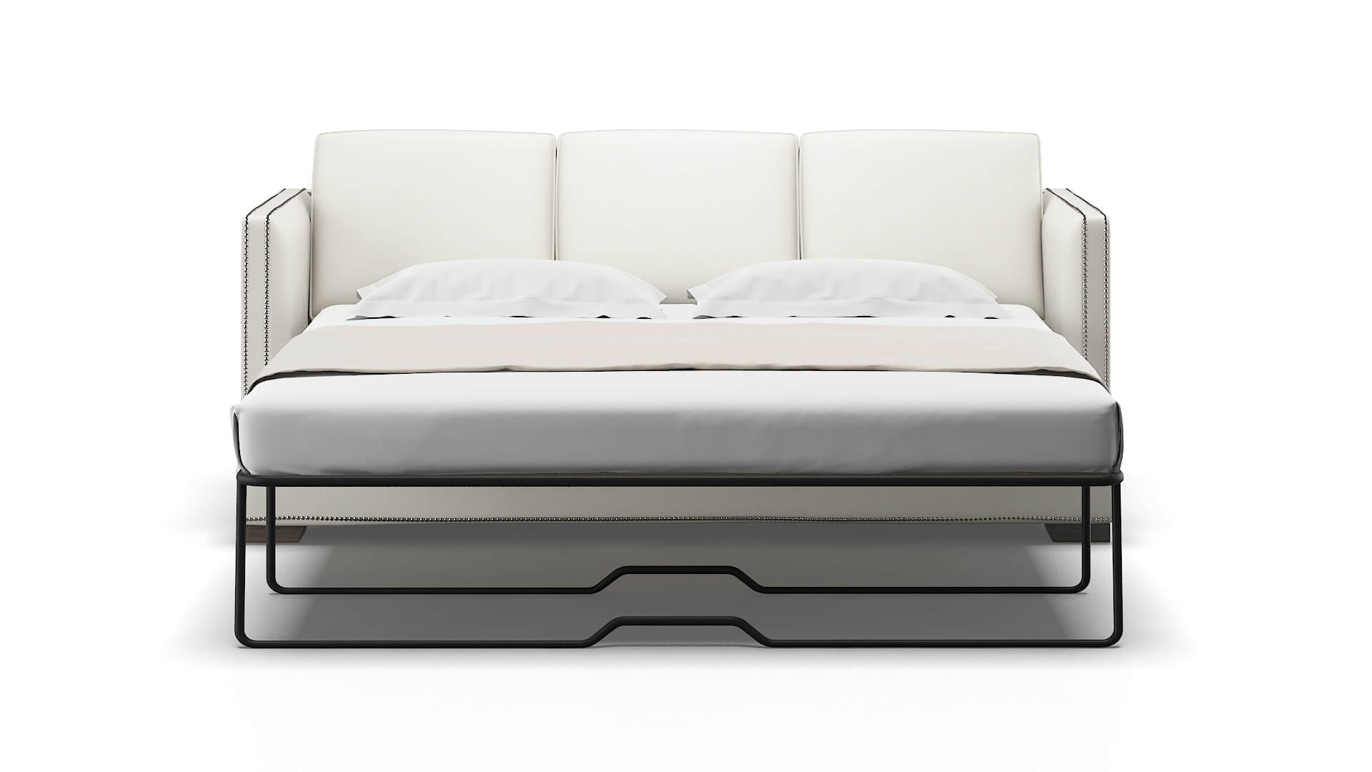 Riga Keylargo Oatmeal Sofa Sleeper Espresso legs 1